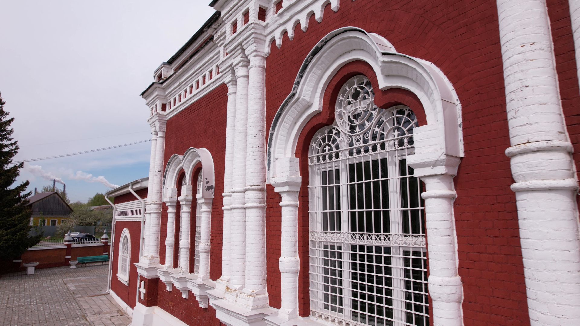 воскресенск, церковь, храм,видео с коптера,