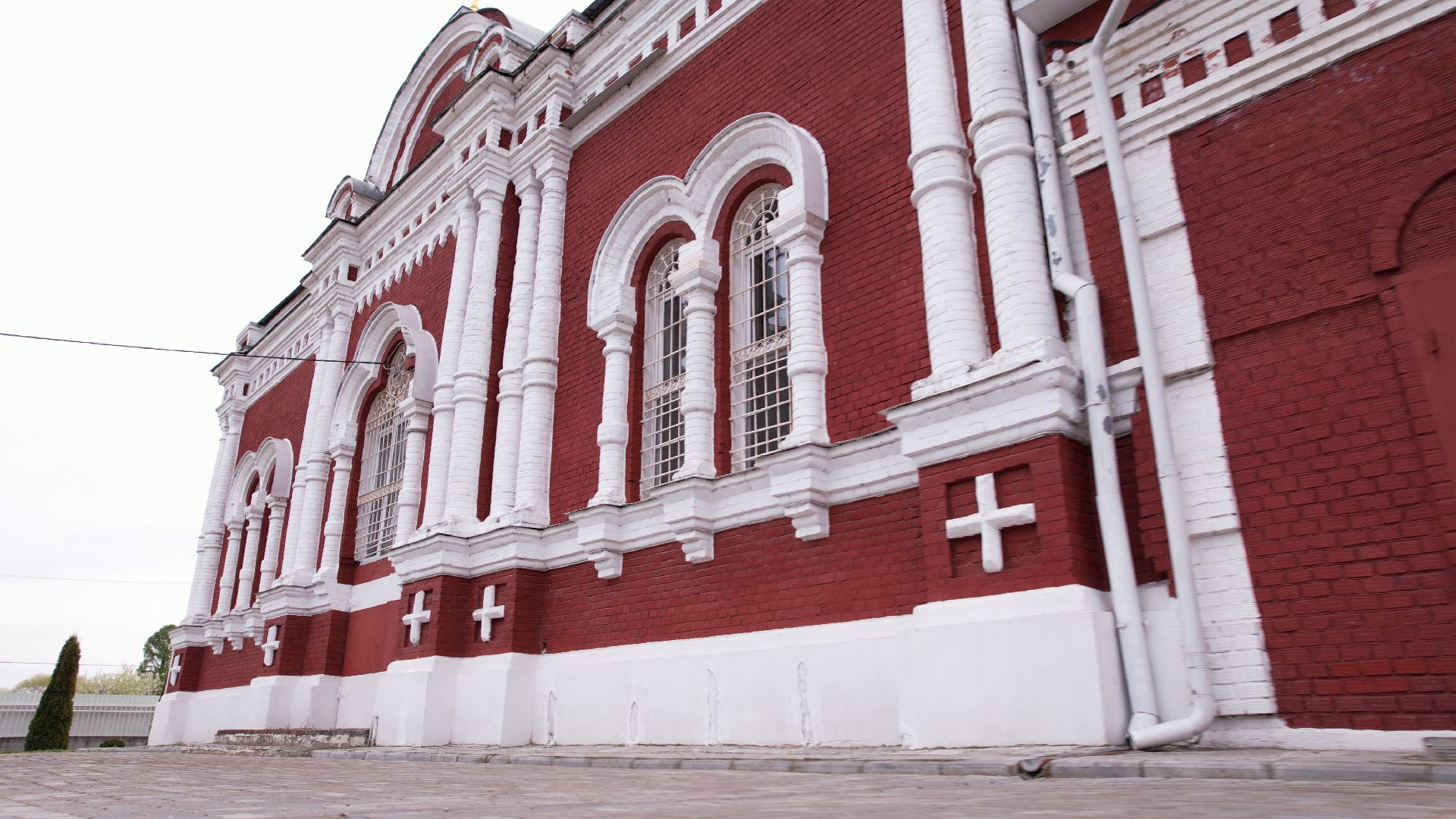 воскресенск, церковь, храм,видео с коптера,