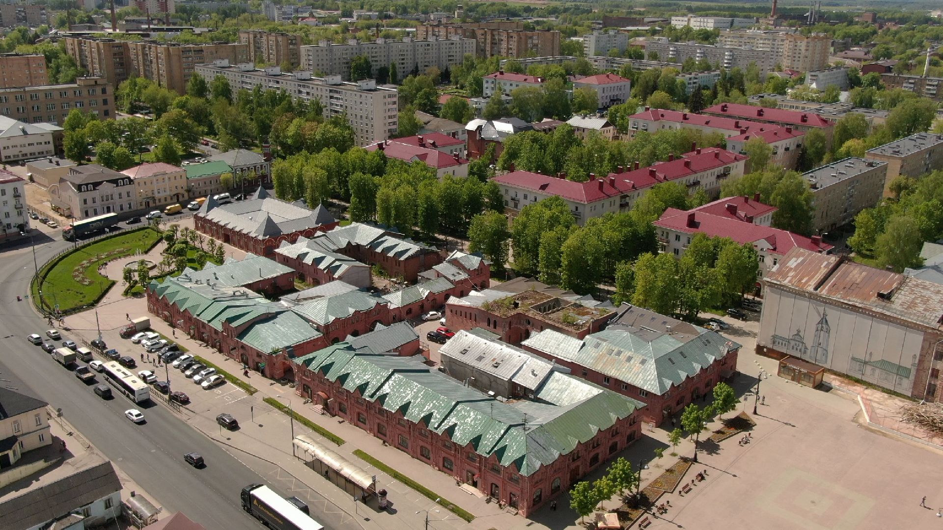 клин, рыдя, торговля,видео с коптера,