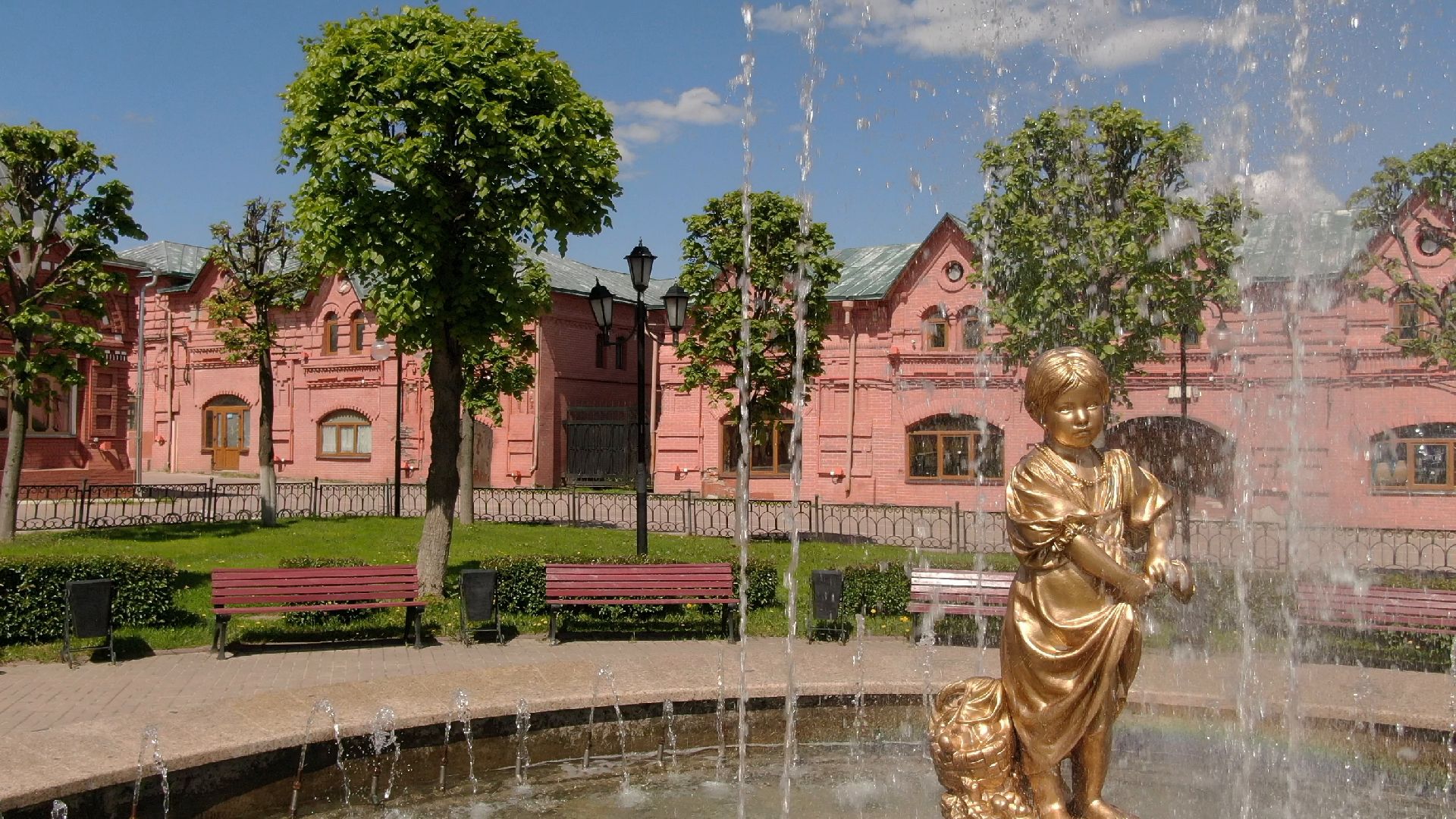 скульптура, грибница, клин,видео с коптера,