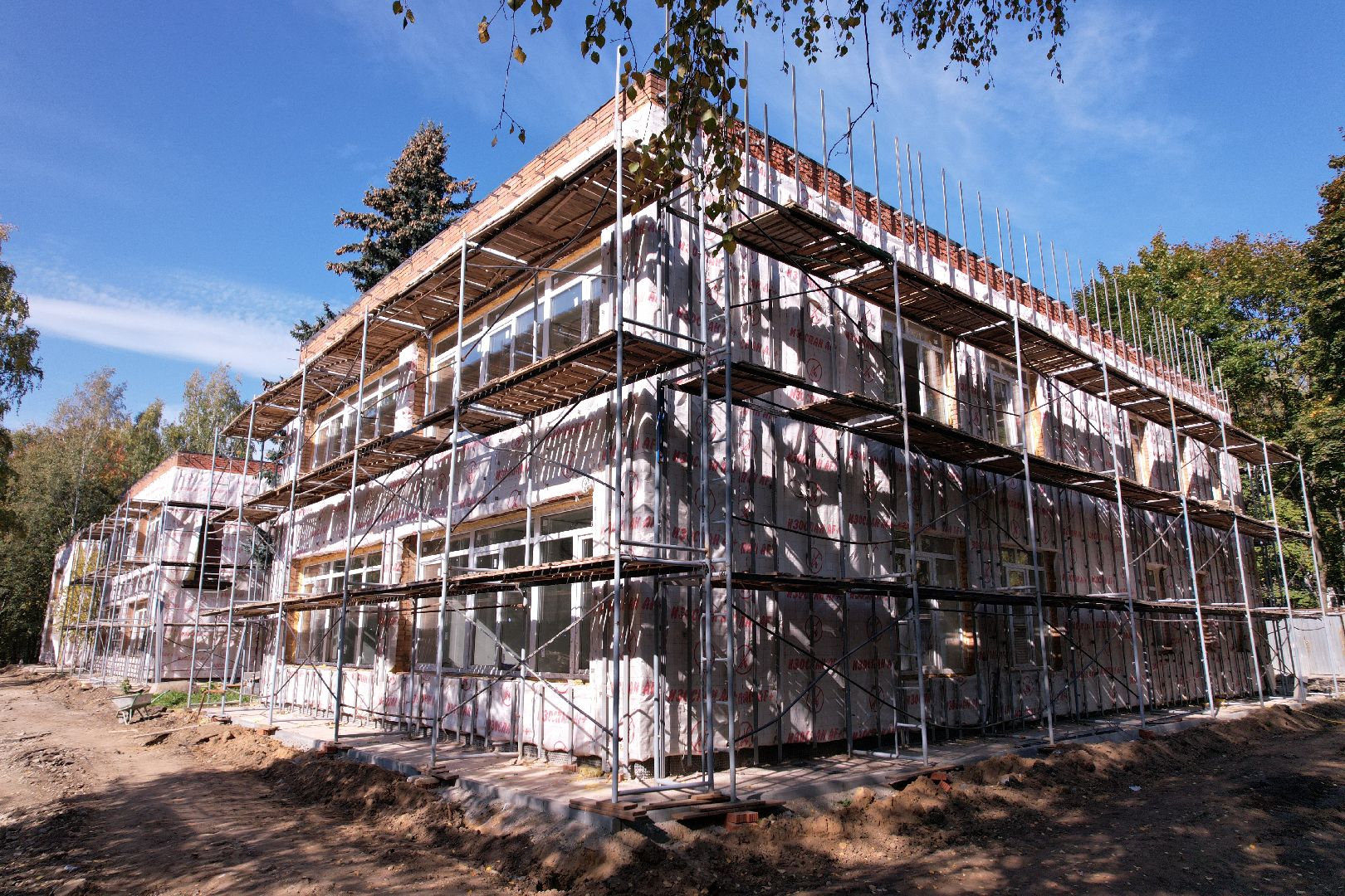 одинцово, сад, дети,видео с коптера,