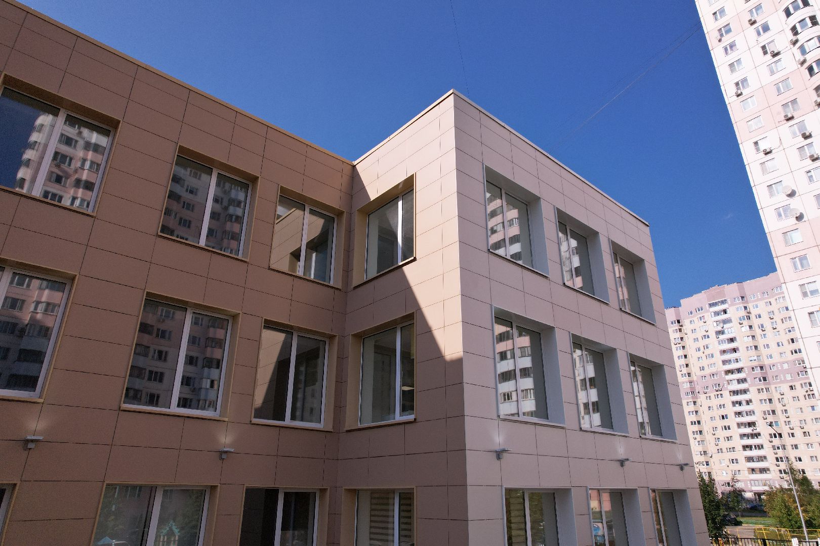 сад, дети, одинцово,видео с коптера,