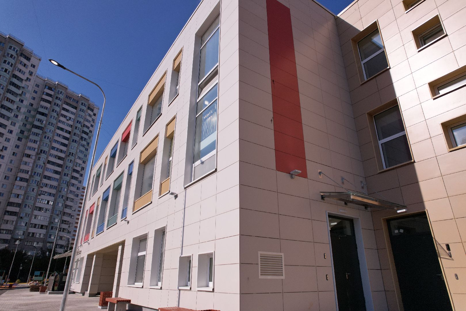 сад, дети, одинцово,видео с коптера,