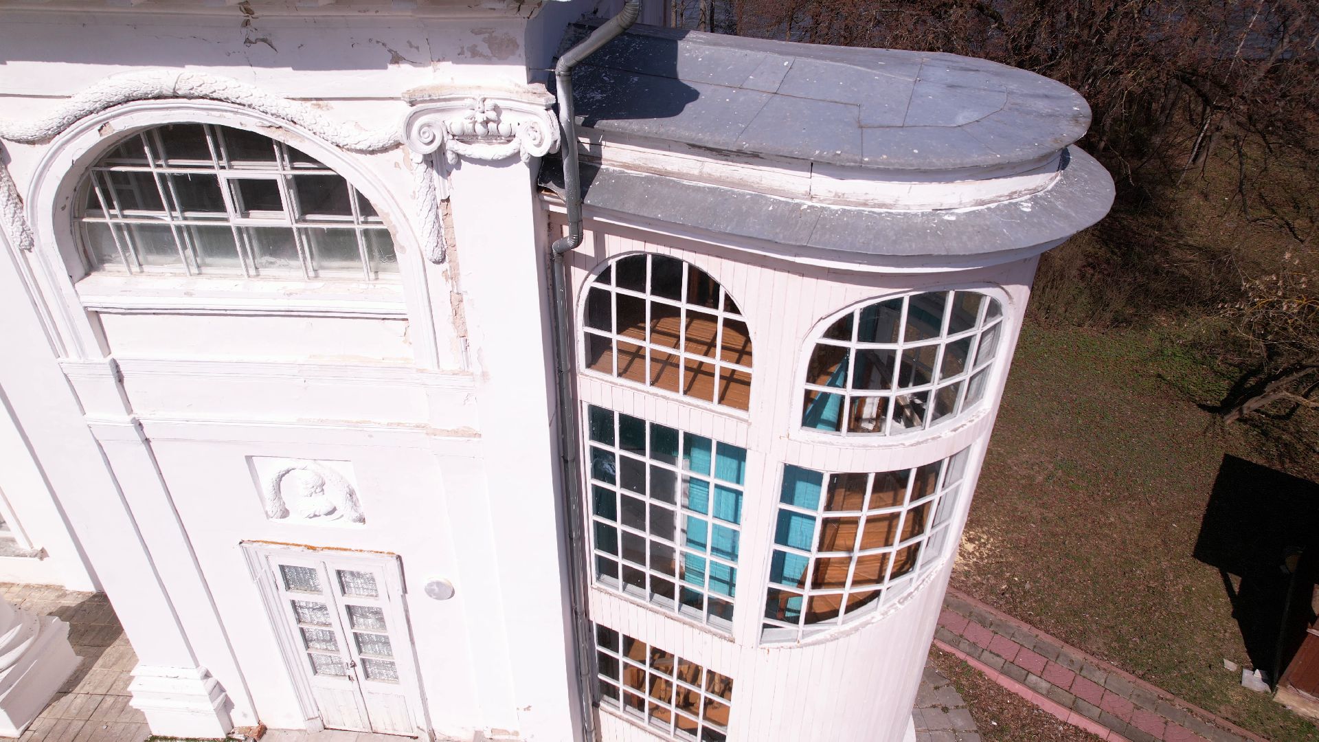 усадьба, руза, архитектура,видео с коптера,