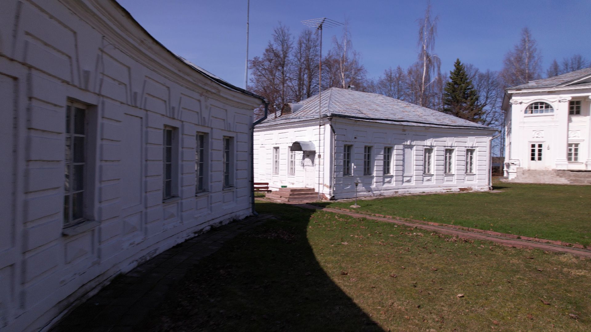 усадьба, руза, архитектура,видео с коптера,