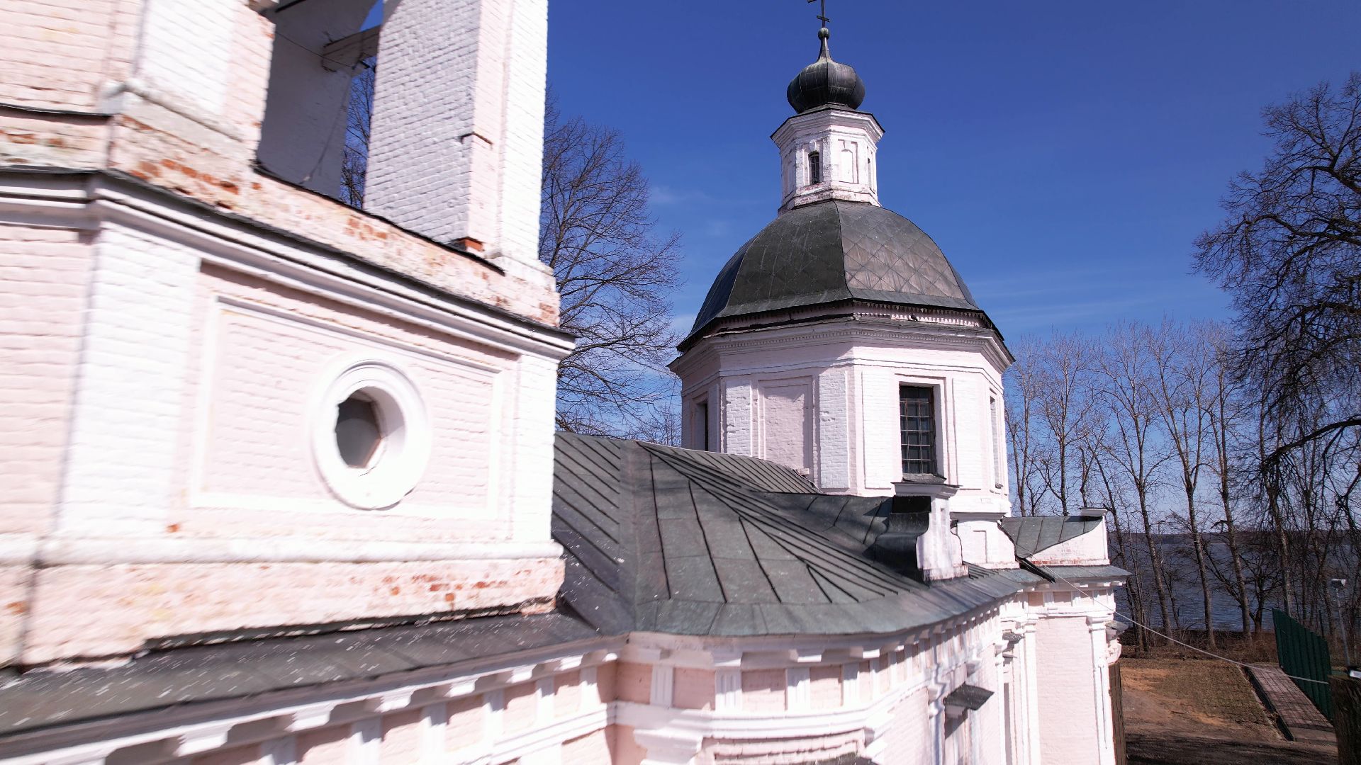 усадьба, руза, архитектура,видео с коптера,