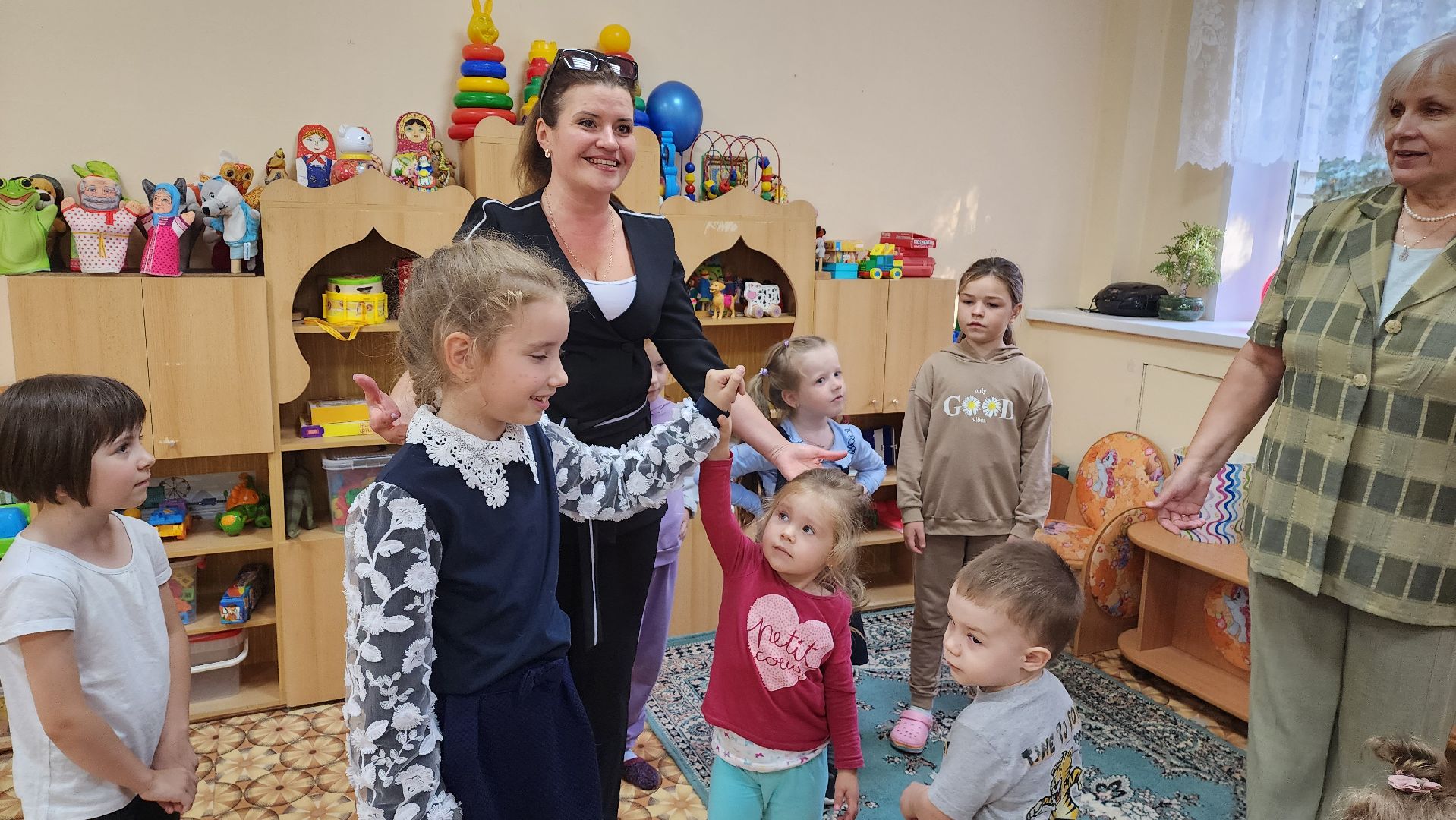 подмосковье, городской округ пушкинский, ивантеевка, образование, день воспитателя,