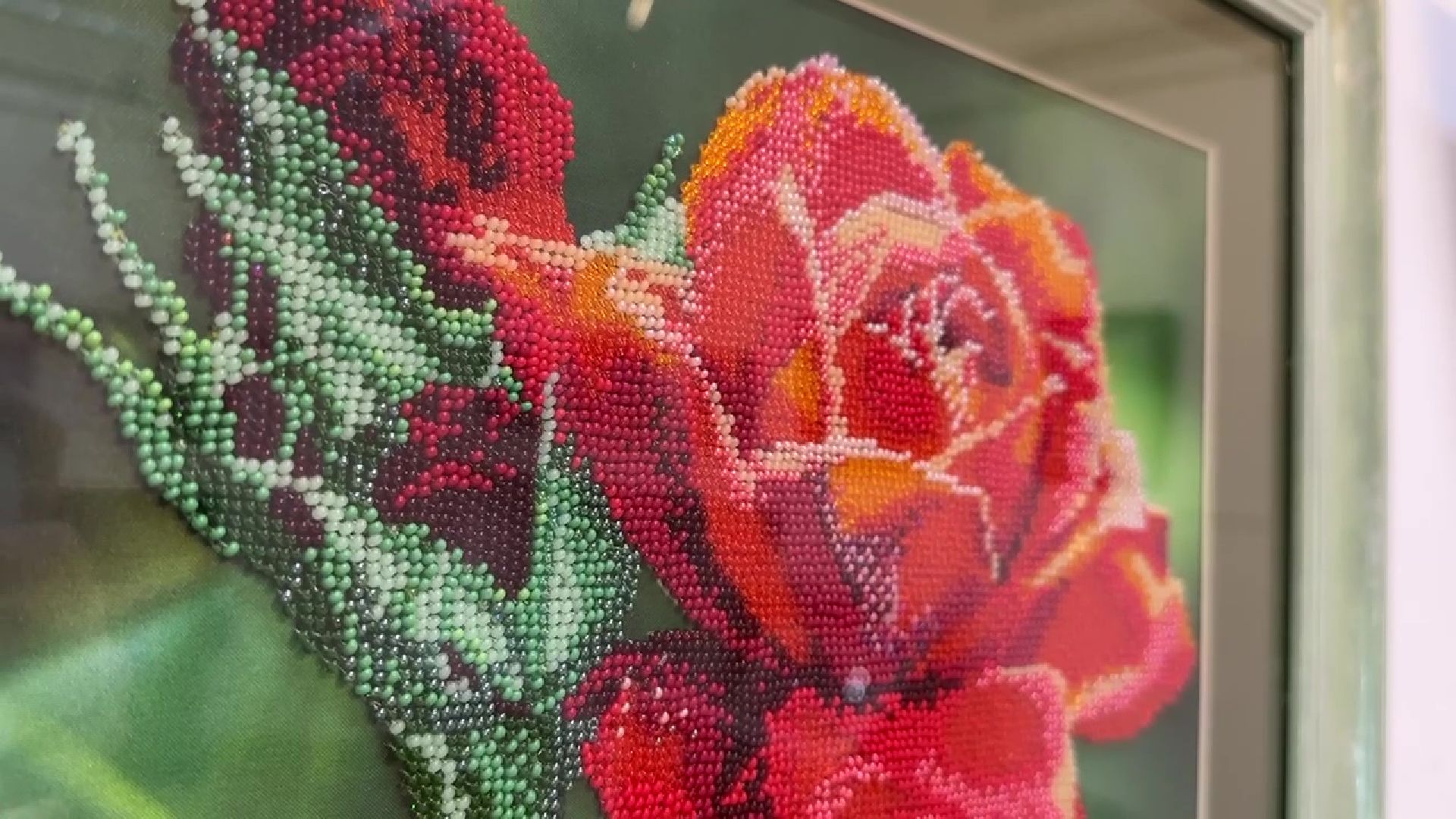 Реутов, культура, музей, выставка, картины из бисера, Инна Ананьева,