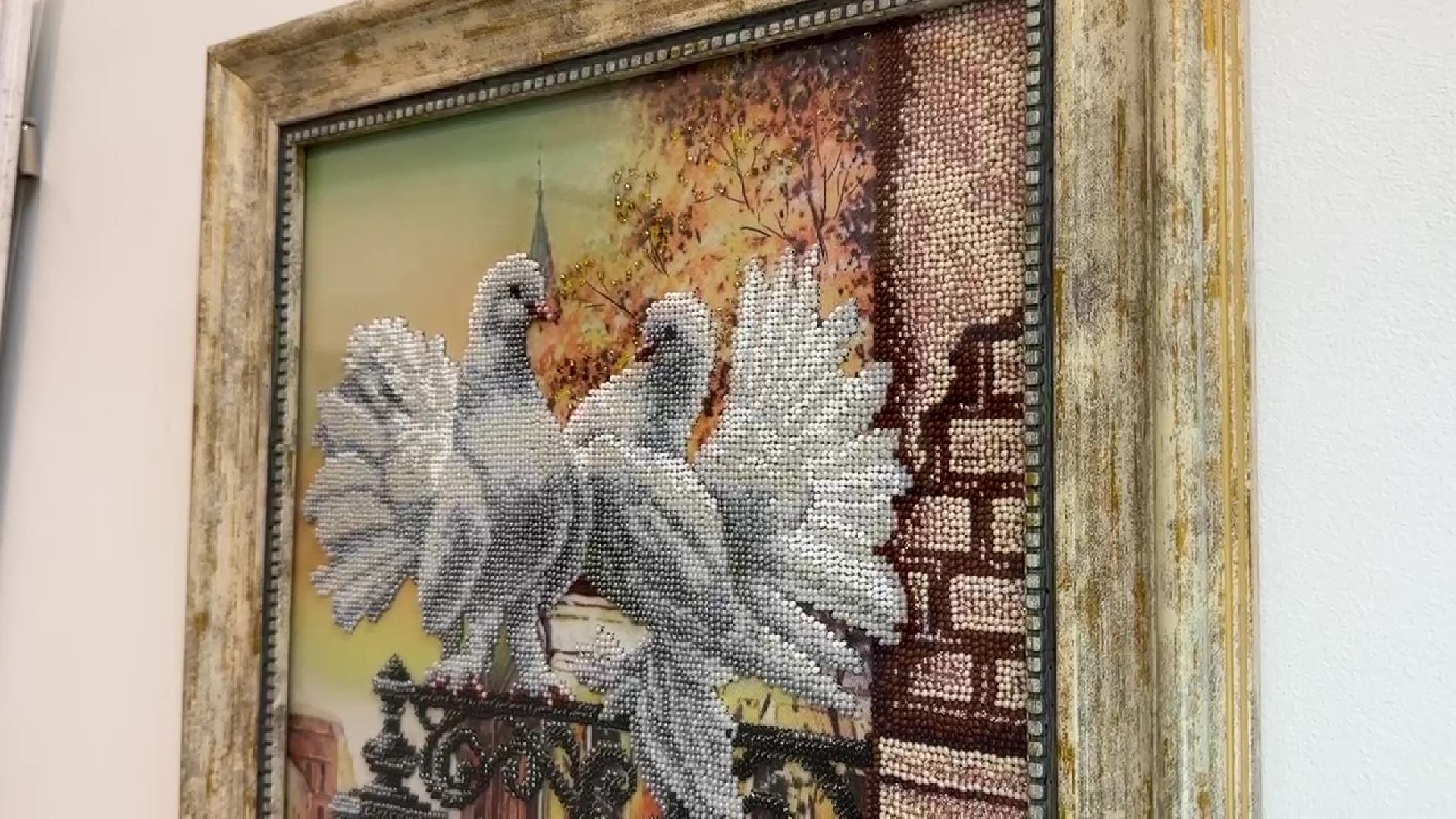 Реутов, культура, музей, выставка, картины из бисера, Инна Ананьева,