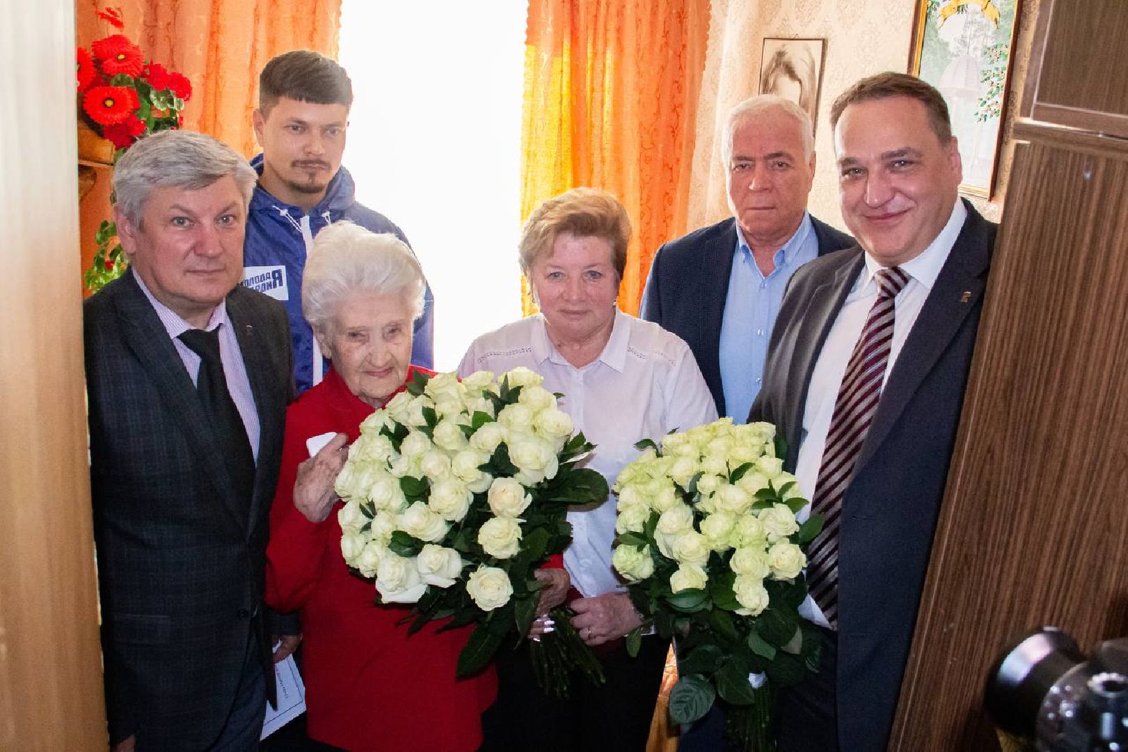 подольск, ветеран вов, поздравление, 99 лет, Рохлина,