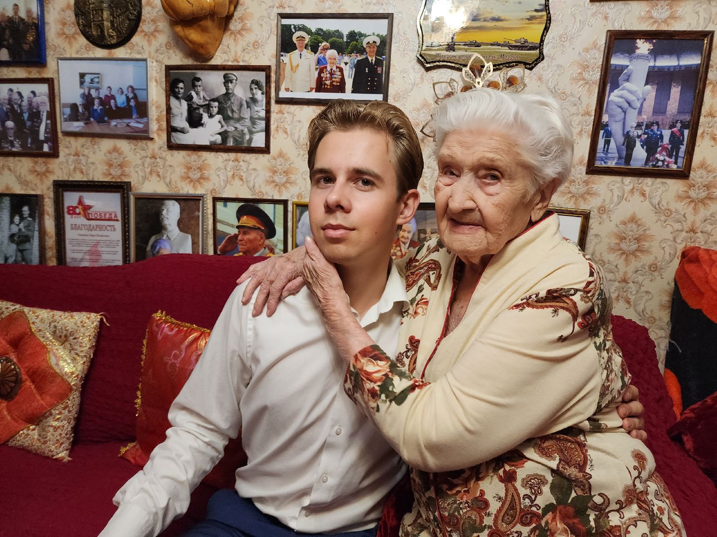 подольск, ветеран вов, поздравление, 99 лет, Рохлина,