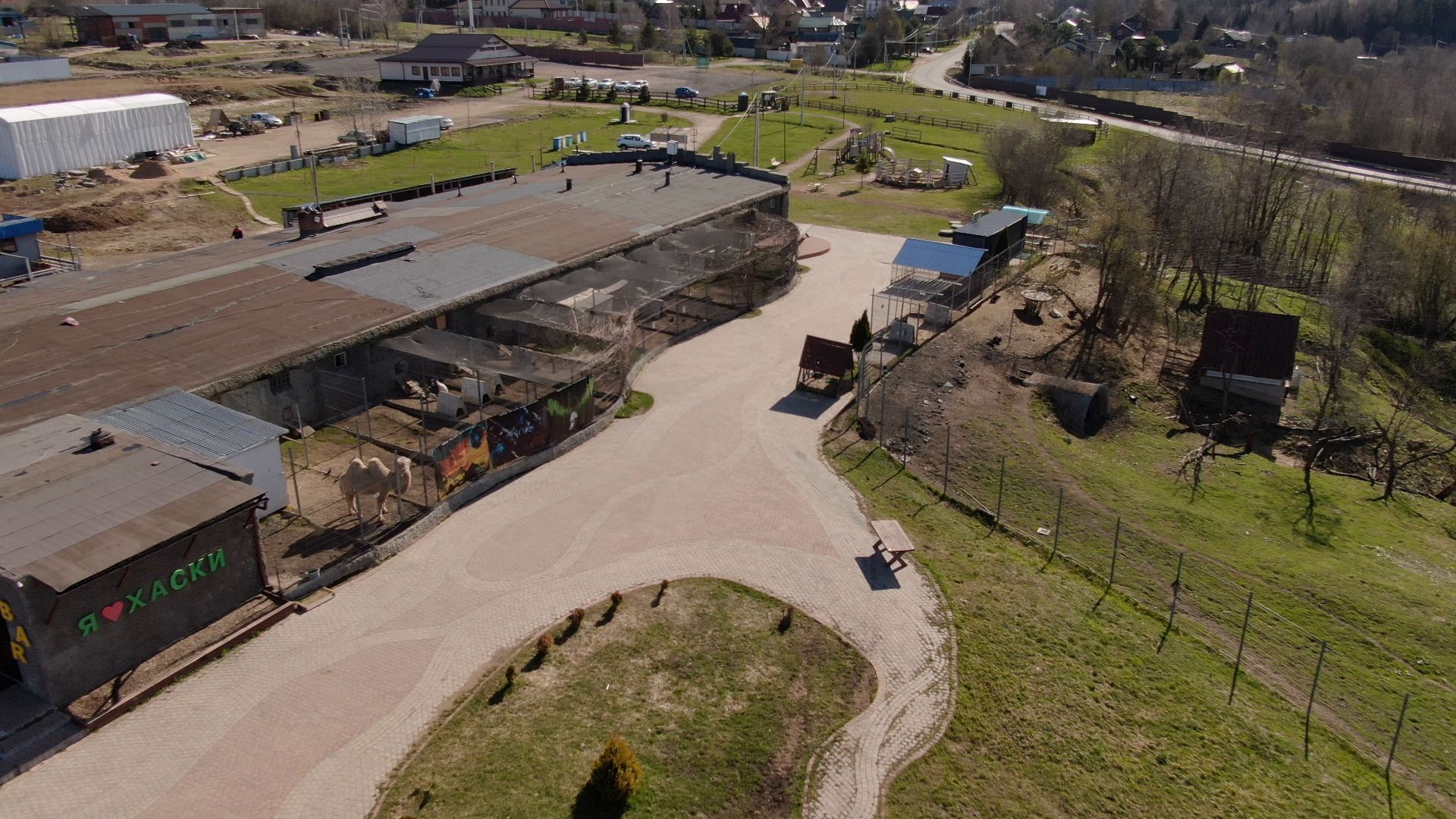 дмитров, ферма, шихово,видео с коптера,