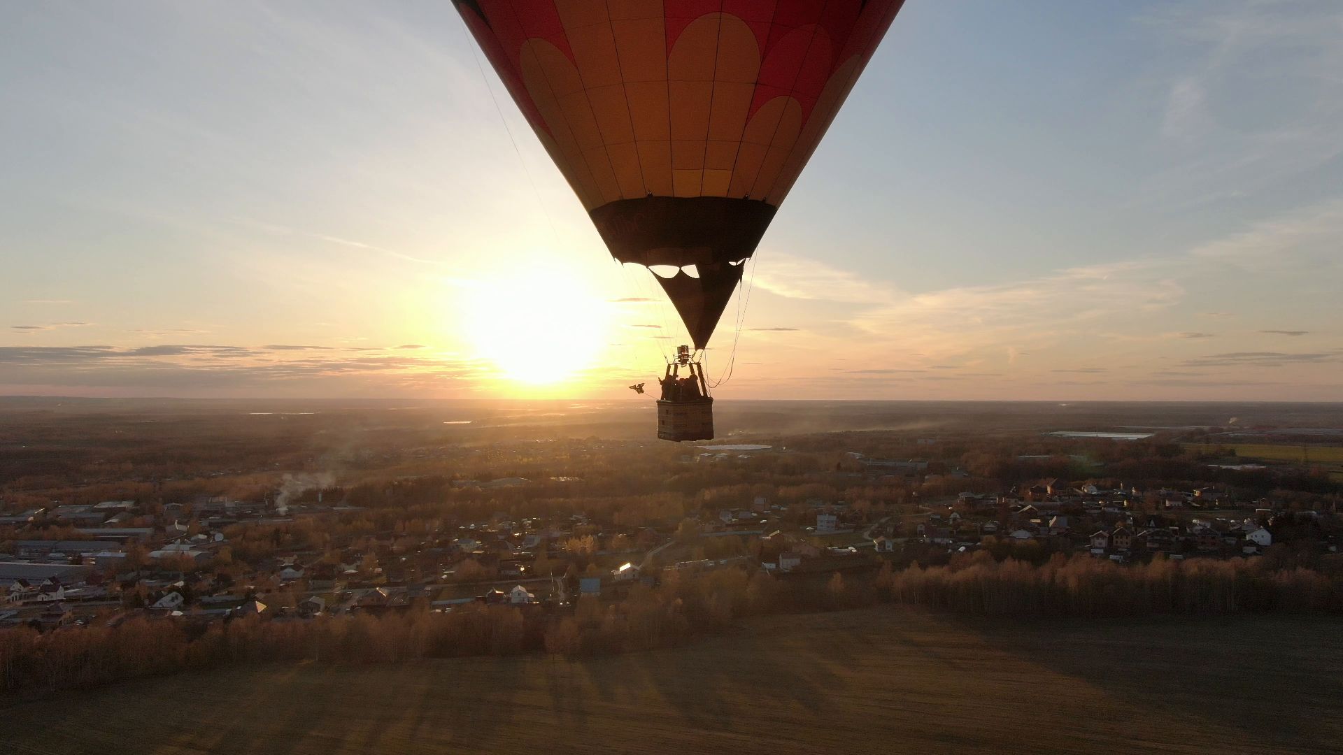 воздушный шар, дмитров, аэроклуб,видео с коптера,