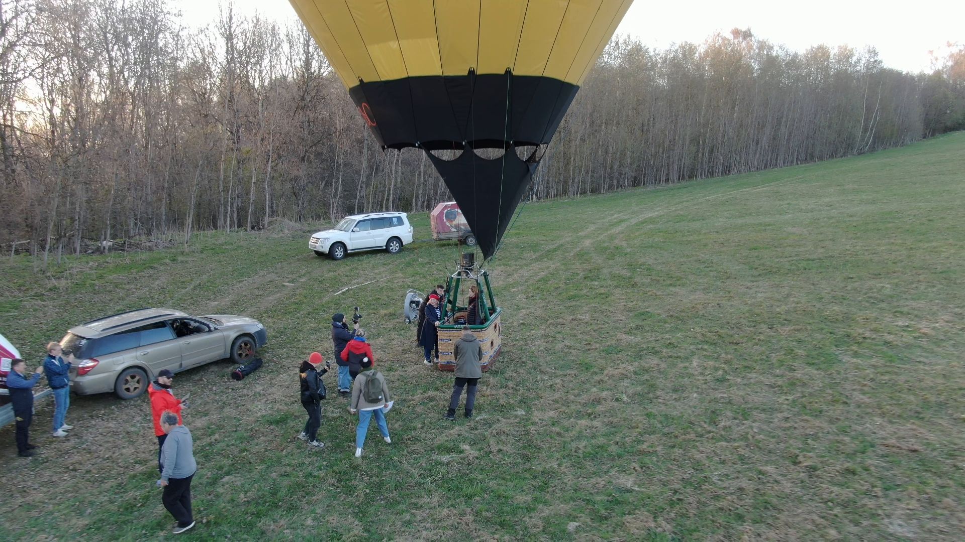 воздушный шар, дмитров, аэроклуб,видео с коптера,