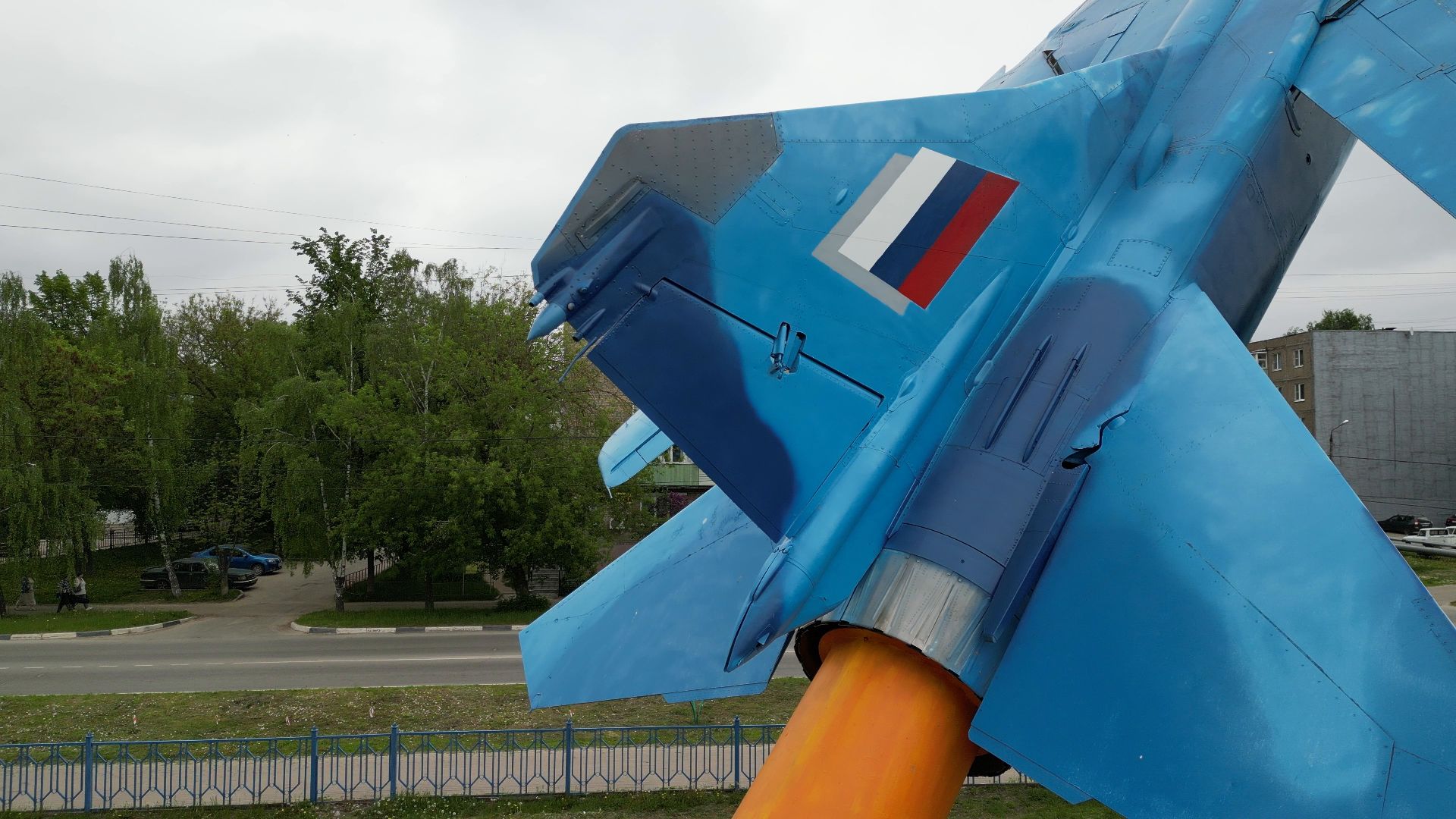 памятник, огурец, луховицы,видео с коптера,