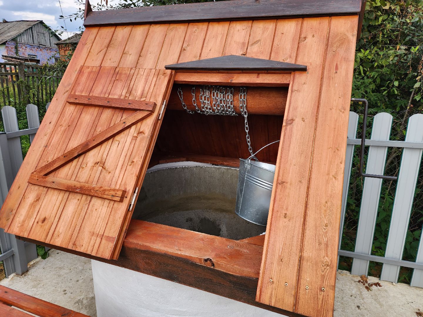 Серебряные Пруды, село Мочилы, благоустройство колодцев, Чистая вода, ВЗУ,