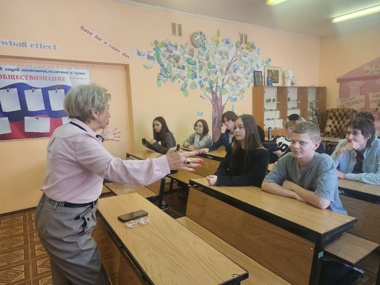 пушкино, лицей, профориентация, урок,