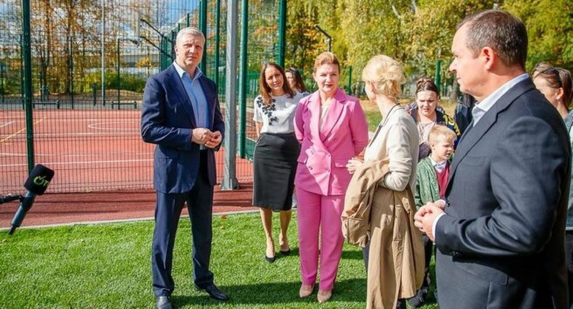 Звенигород, Благоустройство, Открытый стадион, Школа КвантУм,