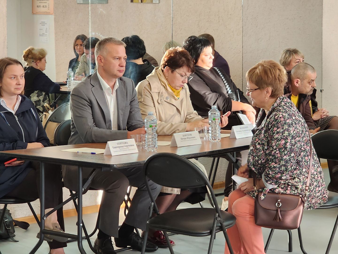 серпухов, деревня васильевское, выездная администрация, встреча с жителями, ДК Васильевский,