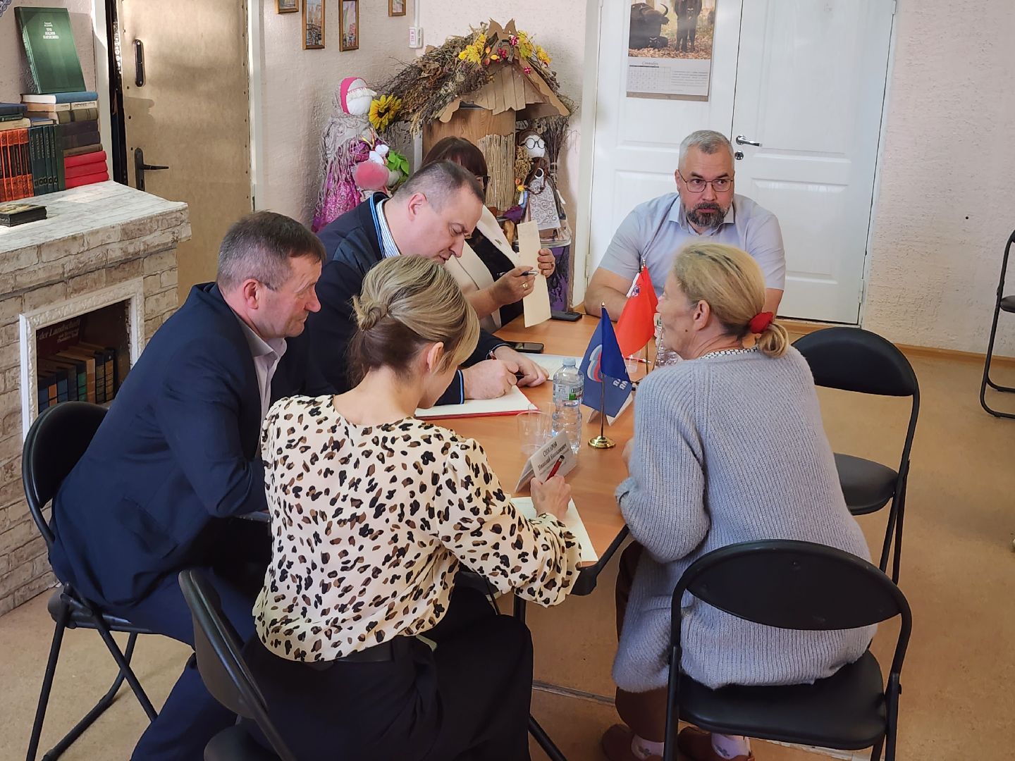 серпухов, деревня васильевское, выездная администрация, встреча с жителями, ДК Васильевский,