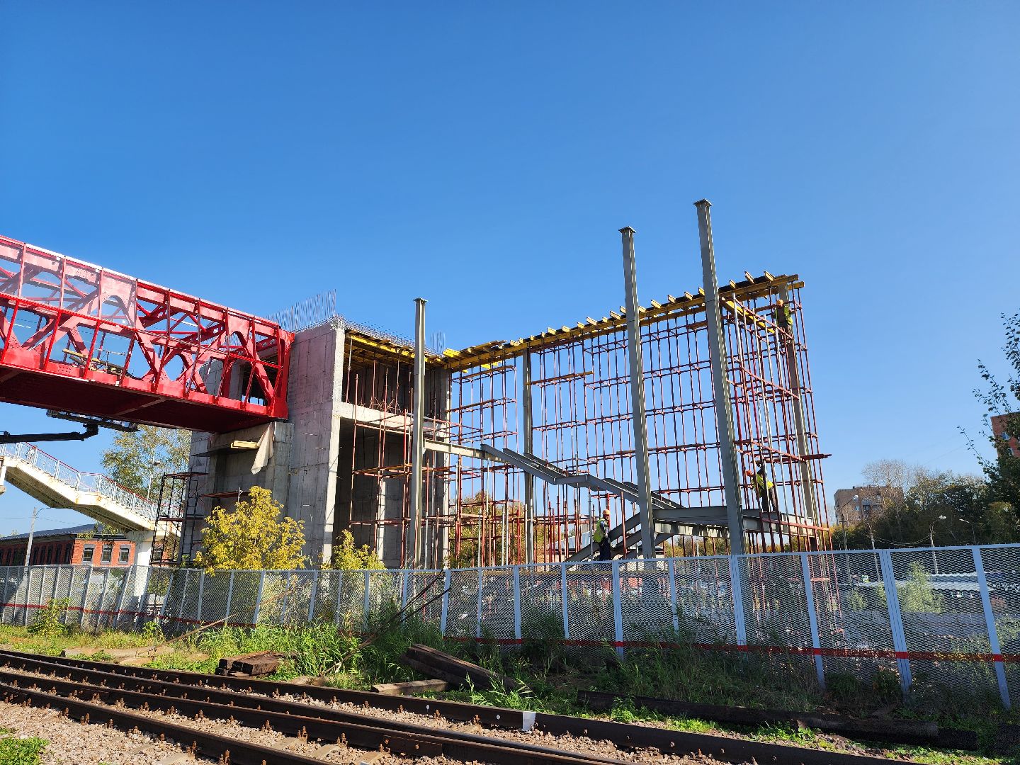 серпухов, ж/д, железная дорога, железнодорожный переезд, железнодорожный переход, железнодорожная станция, строительство,