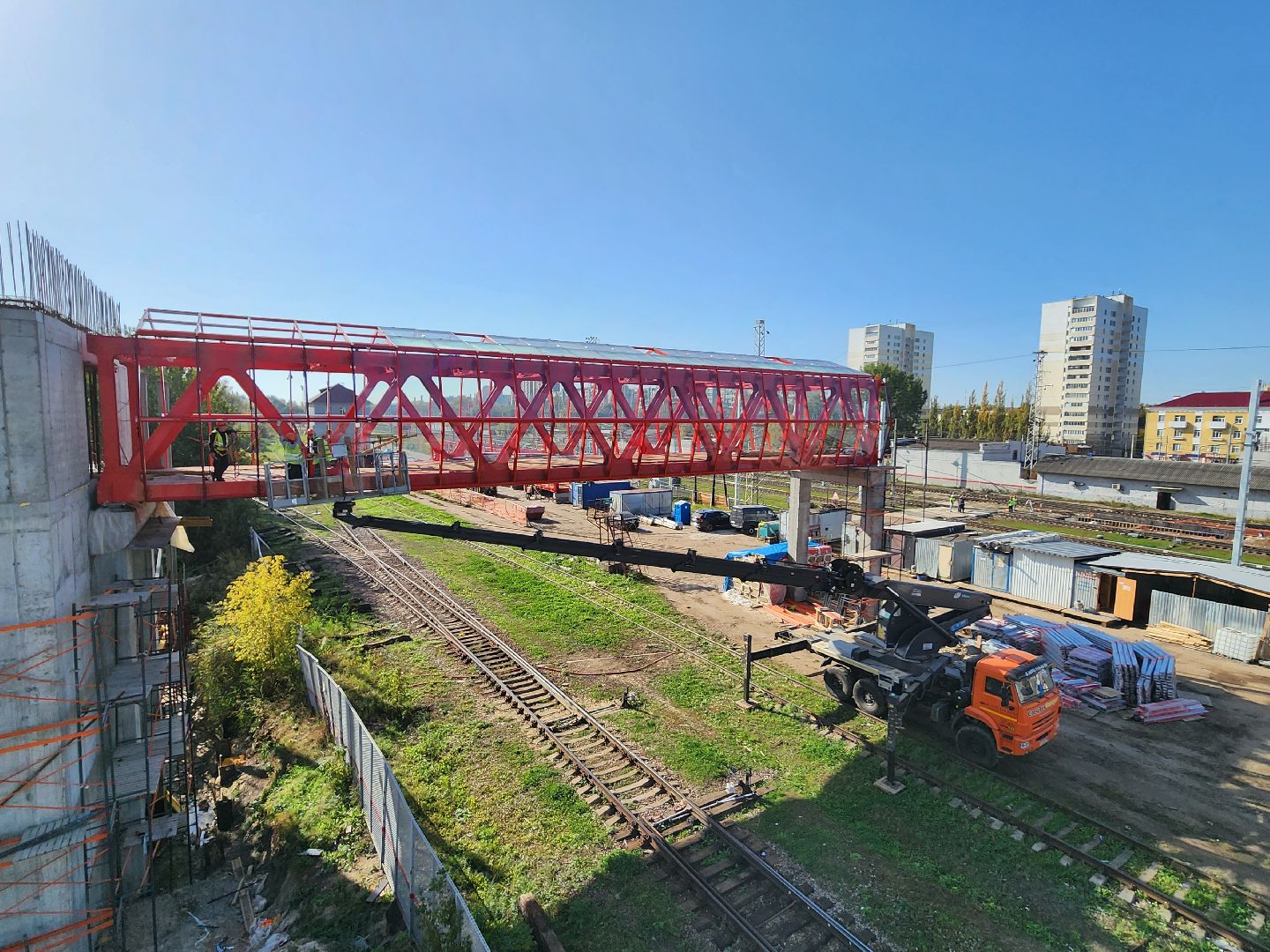 серпухов, ж/д, железная дорога, железнодорожный переезд, железнодорожный переход, железнодорожная станция, строительство,