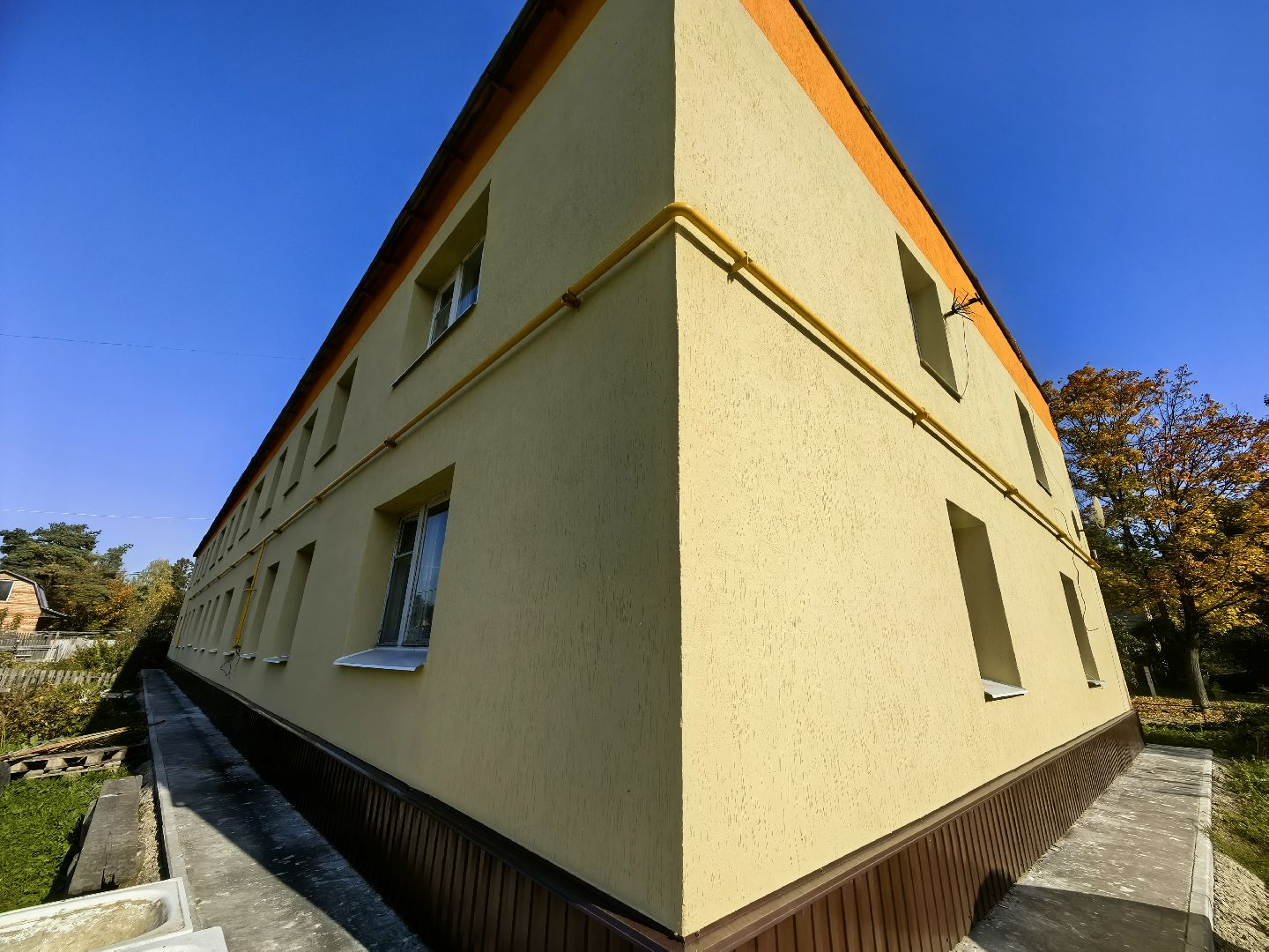 ремонт, дом, фасад,