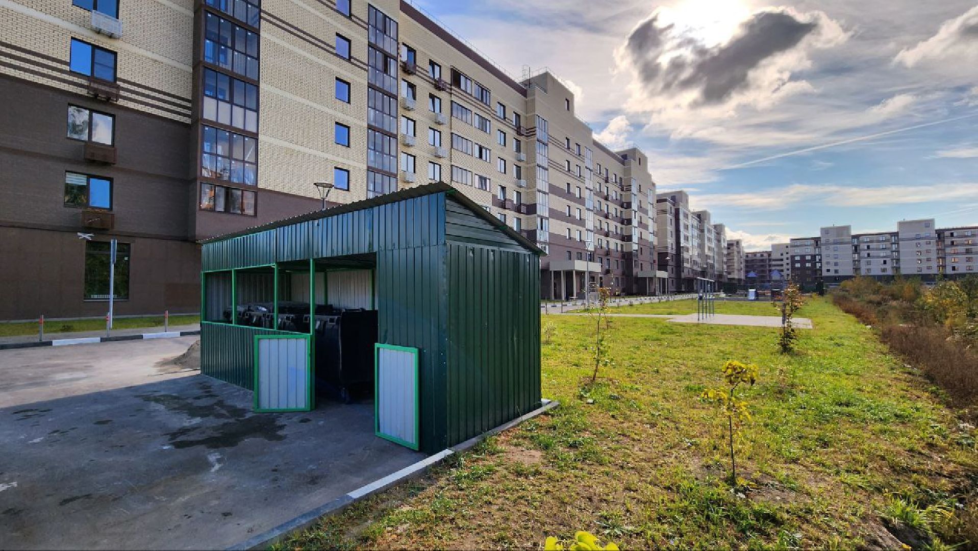 мусор, экология, контейнерная площадка, раздельный сбор мусора, Щелково,