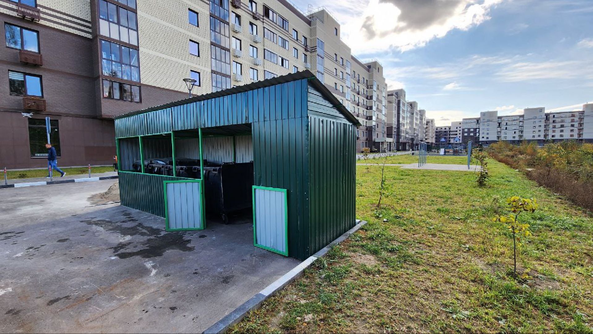 мусор, экология, контейнерная площадка, раздельный сбор мусора, Щелково,