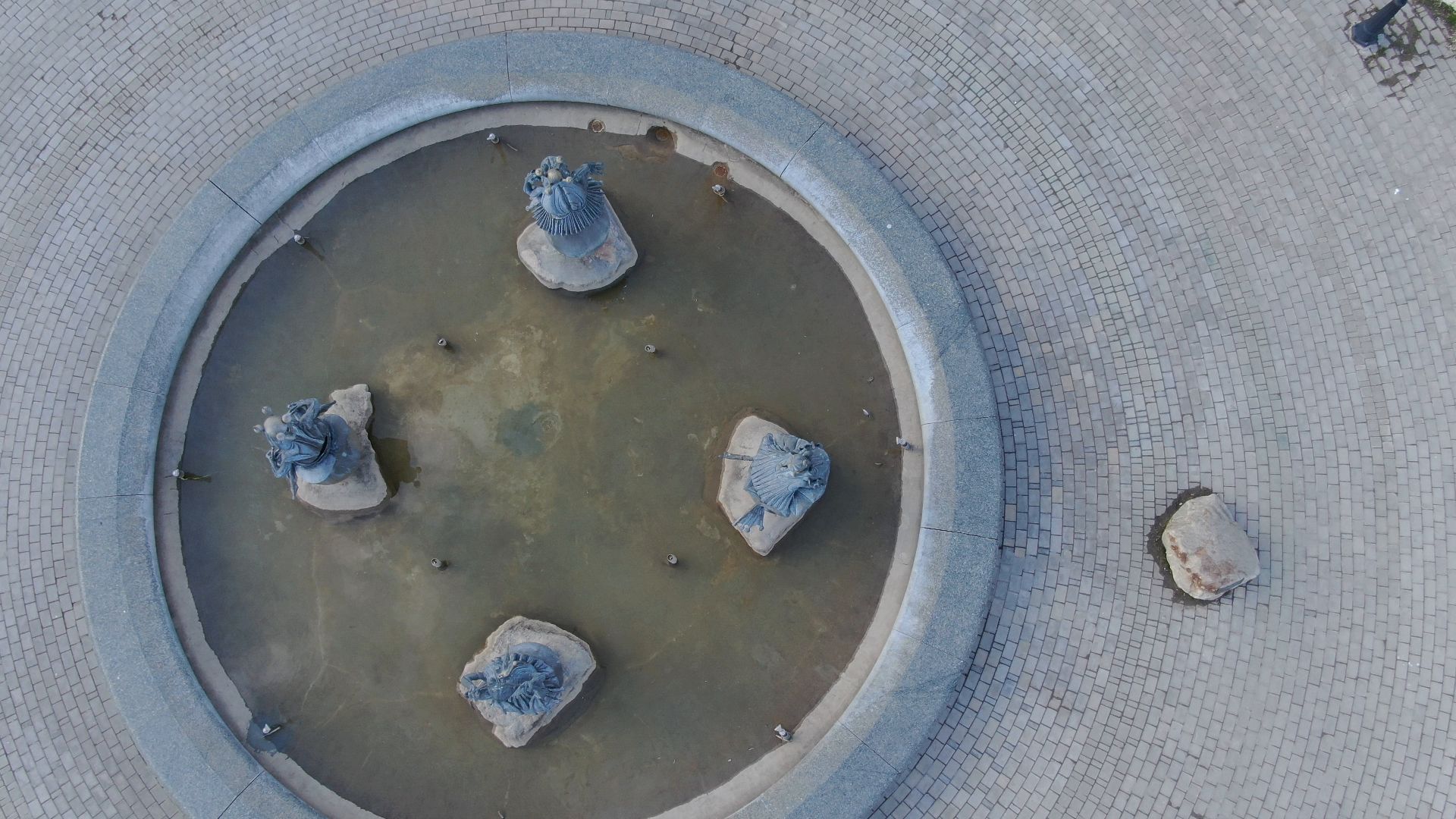 памятник, дмитров, кремль,видео с коптера,