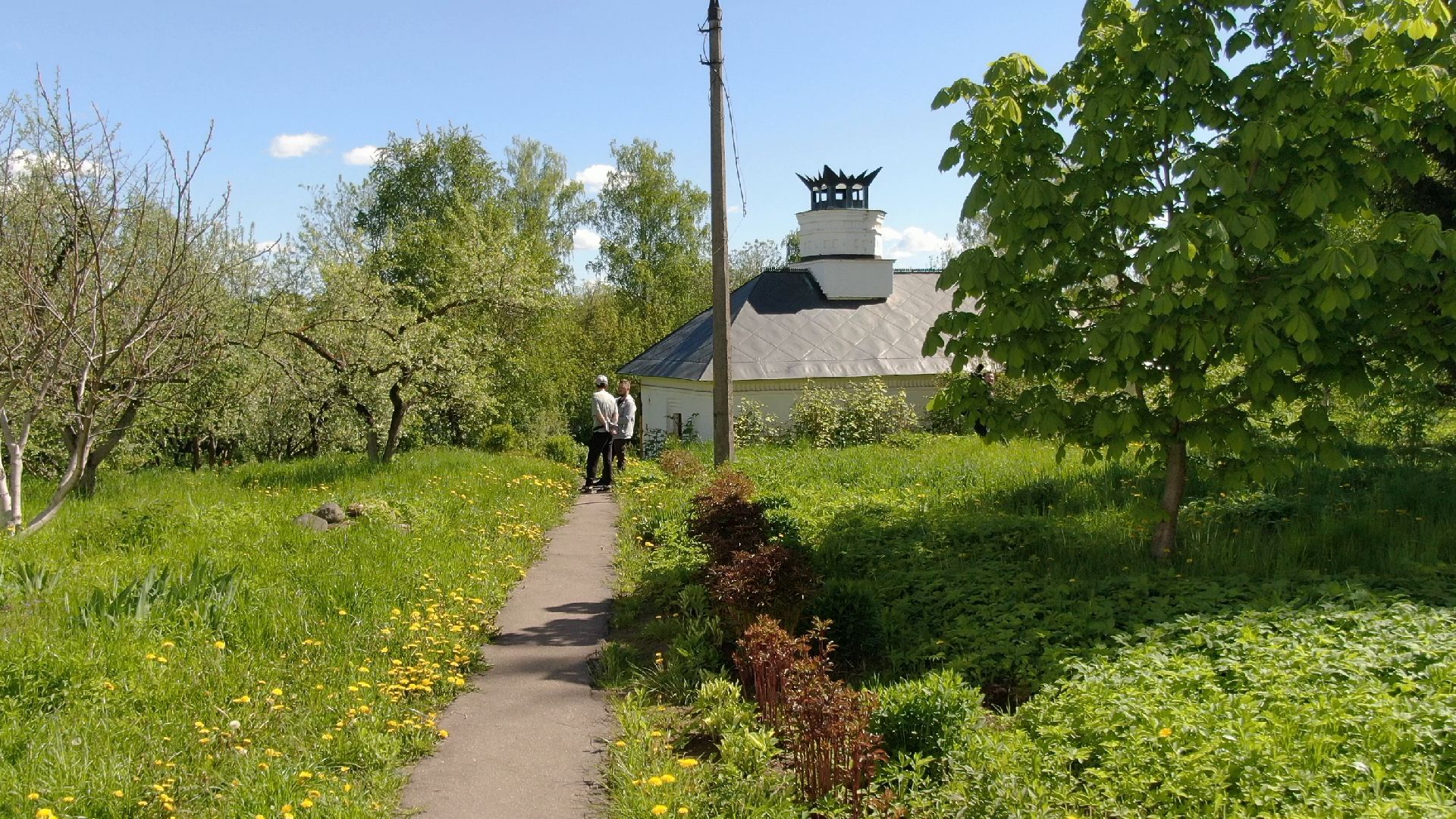 храм, клин, церковь,видео с коптера,