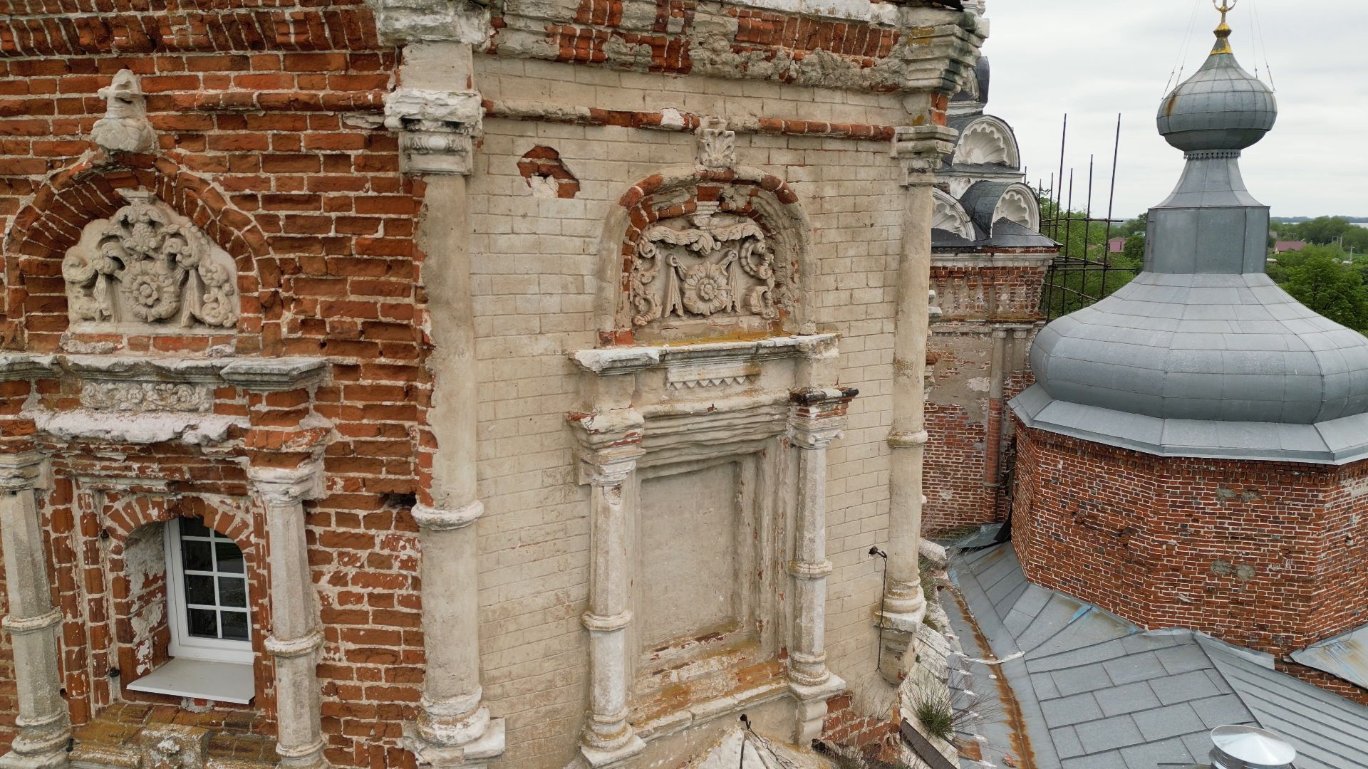 луховицы, корабль, орел,видео с коптера,