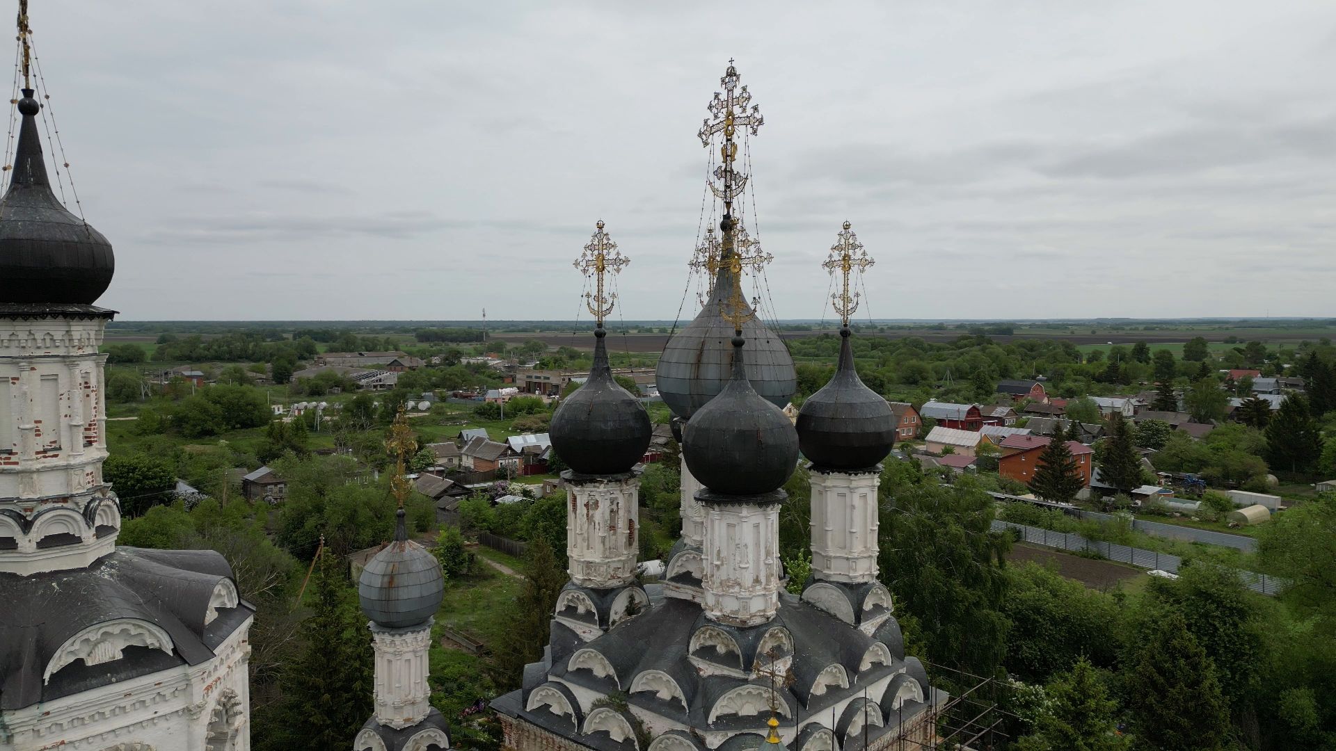 луховицы, корабль, орел,видео с коптера,