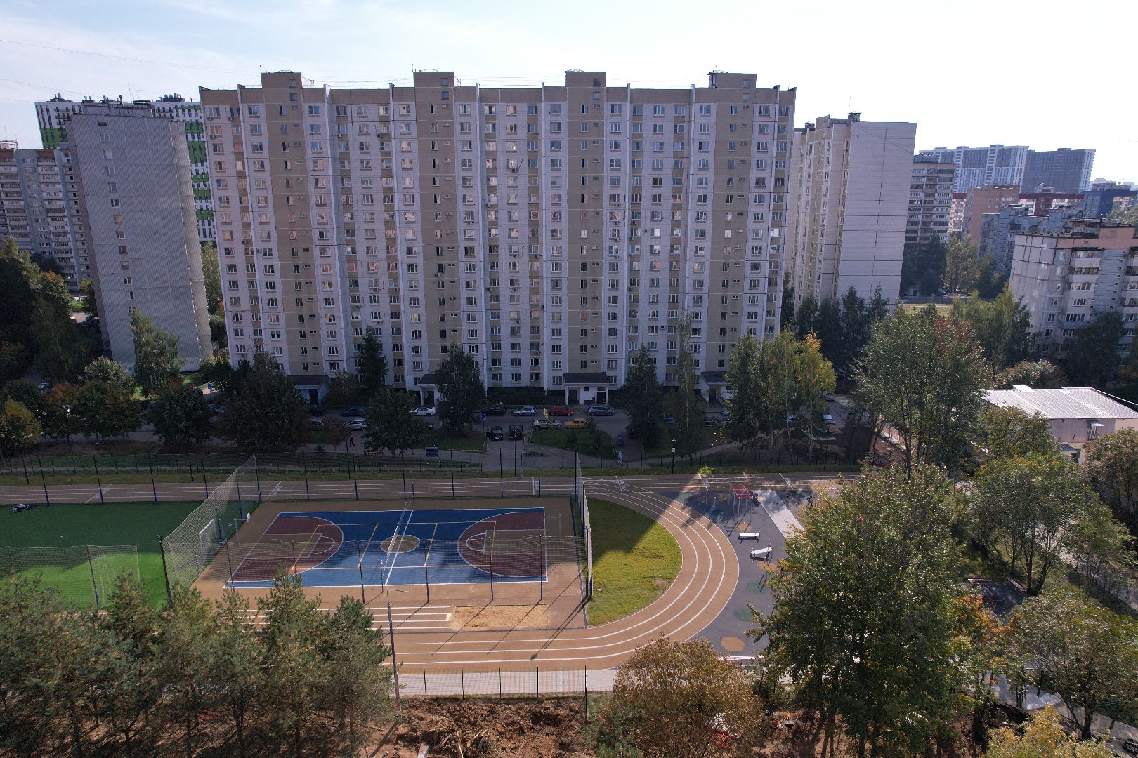 школа, одинцово, образование,видео с коптера,