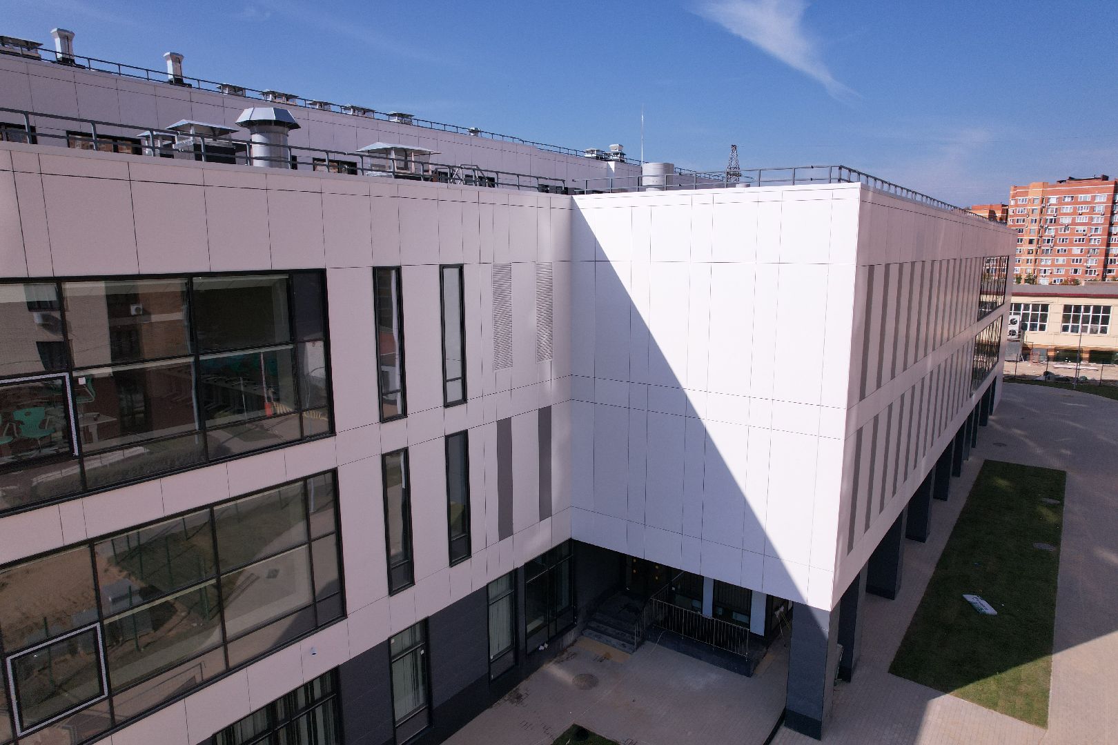 школа, одинцово, образование,видео с коптера,