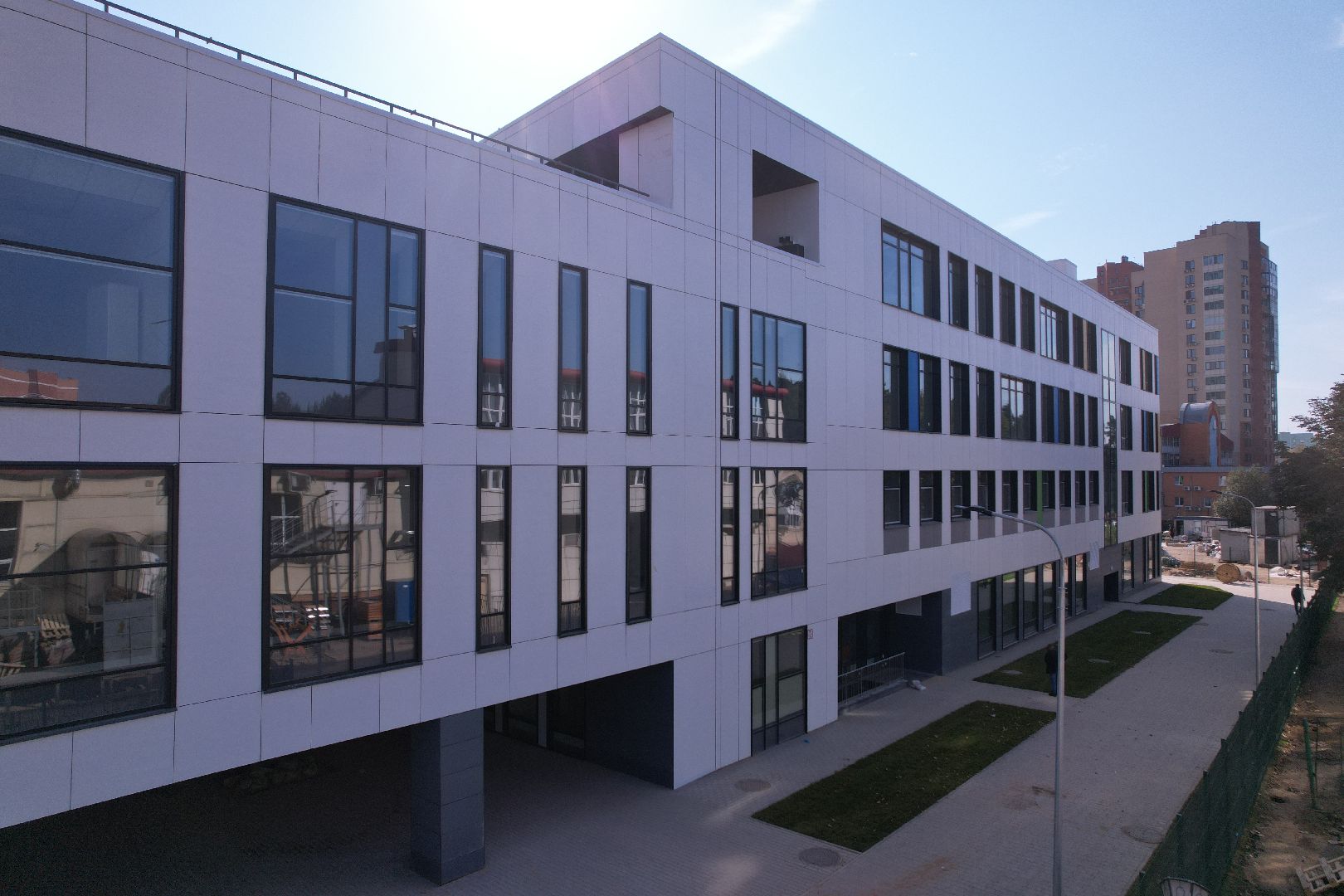 школа, одинцово, образование,видео с коптера,