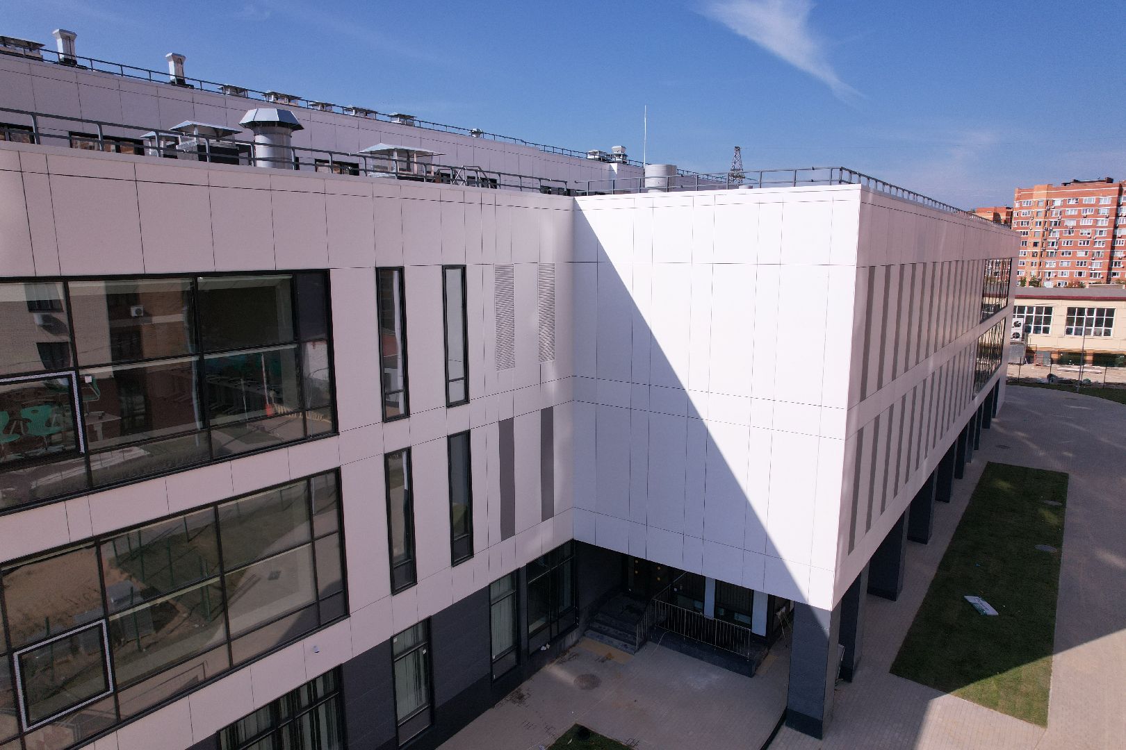 школа, одинцово, образование,видео с коптера,