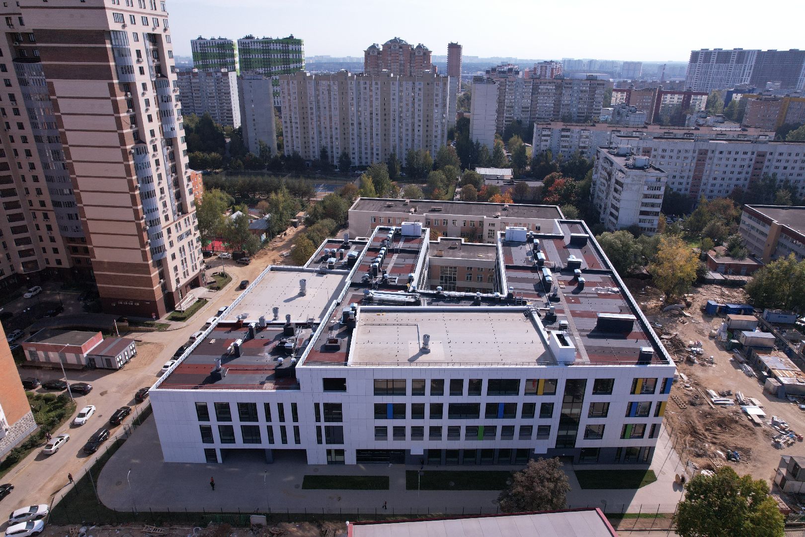 школа, одинцово, образование,видео с коптера,