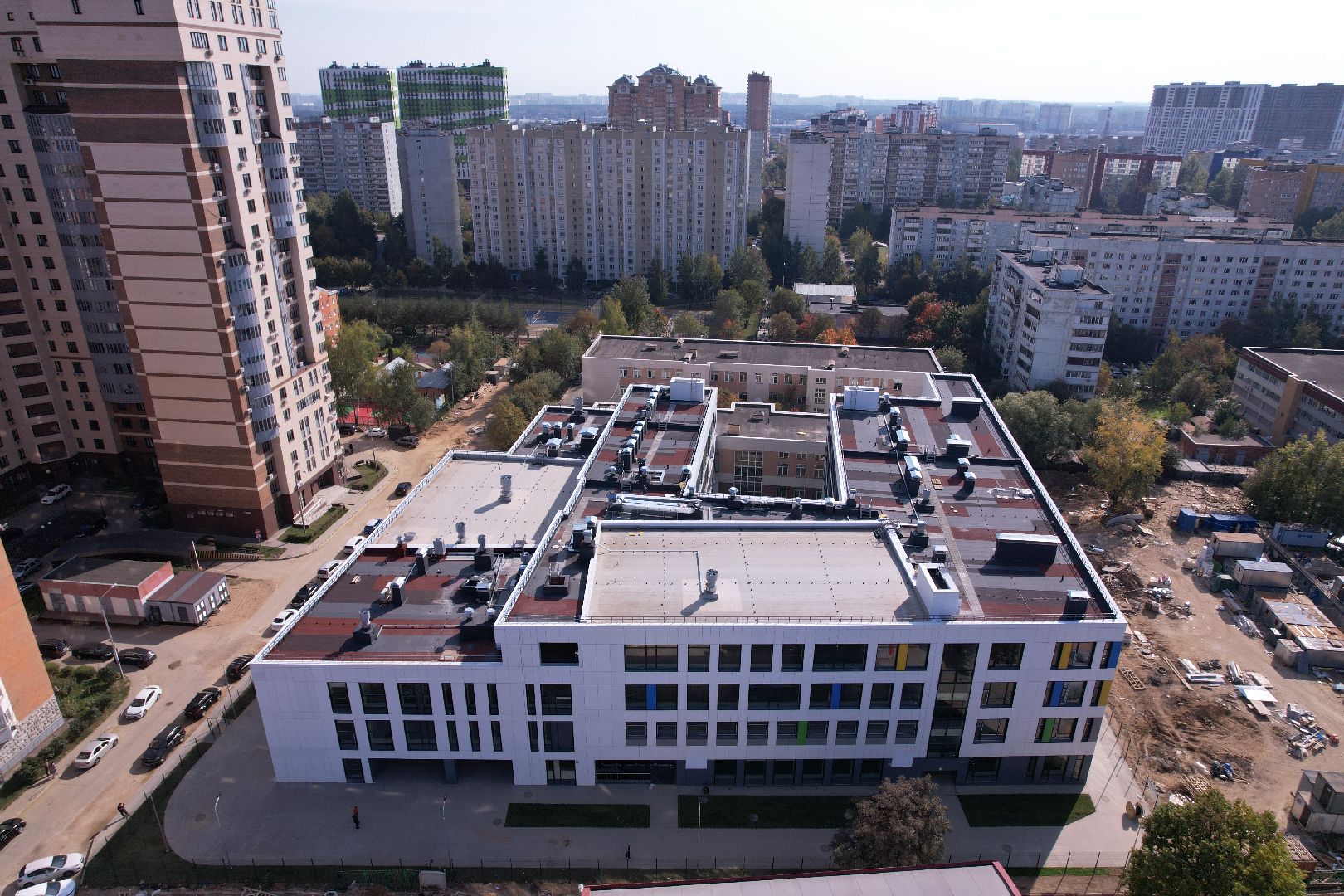 школа, одинцово, образование,видео с коптера,