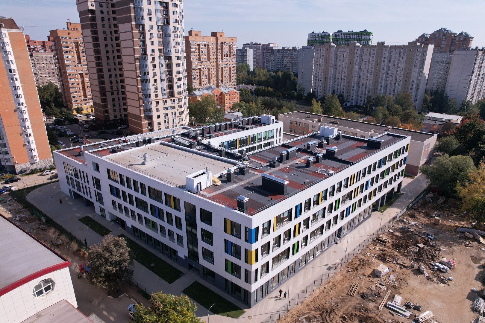 школа, одинцово, образование,видео с коптера,