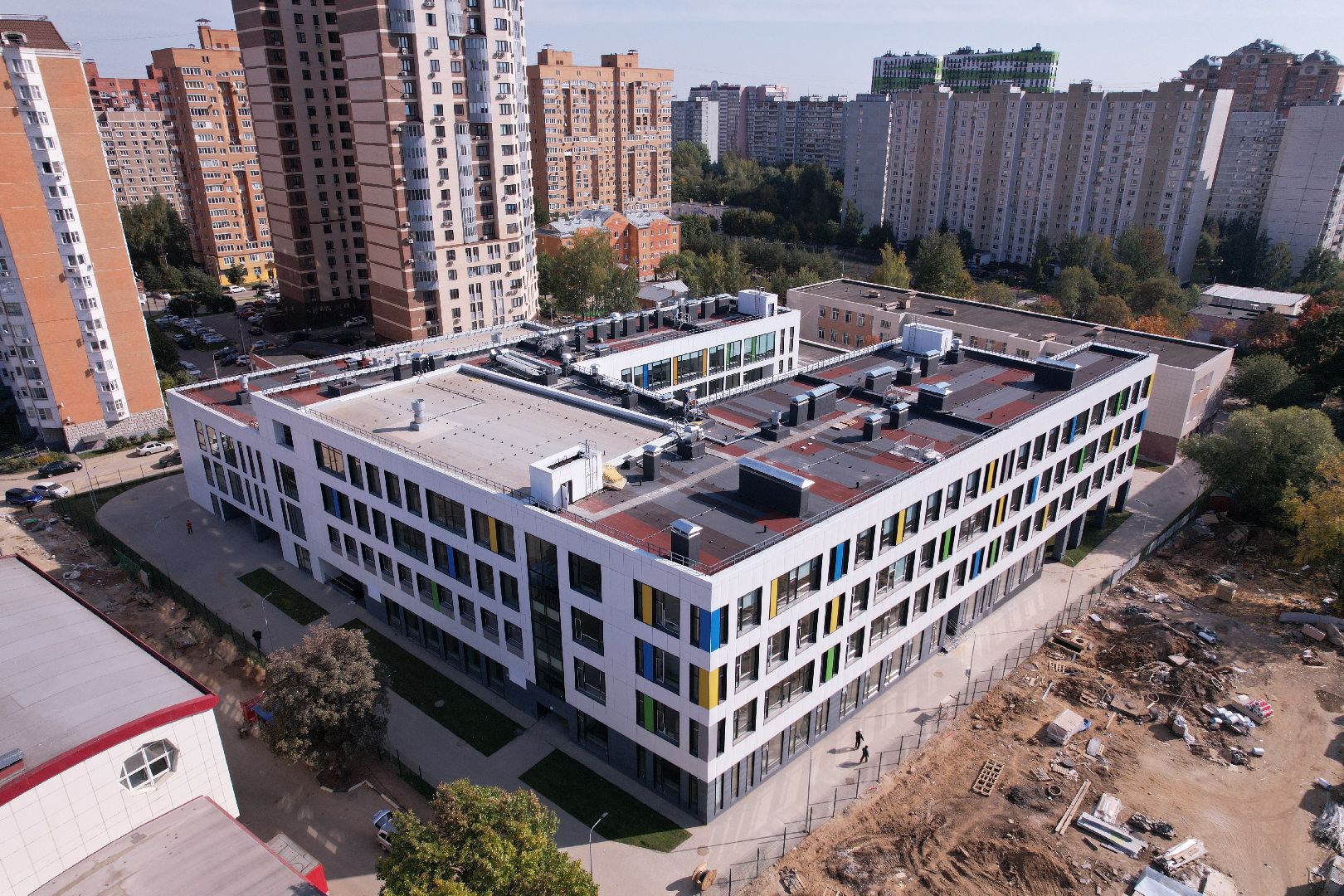 школа, одинцово, образование,видео с коптера,