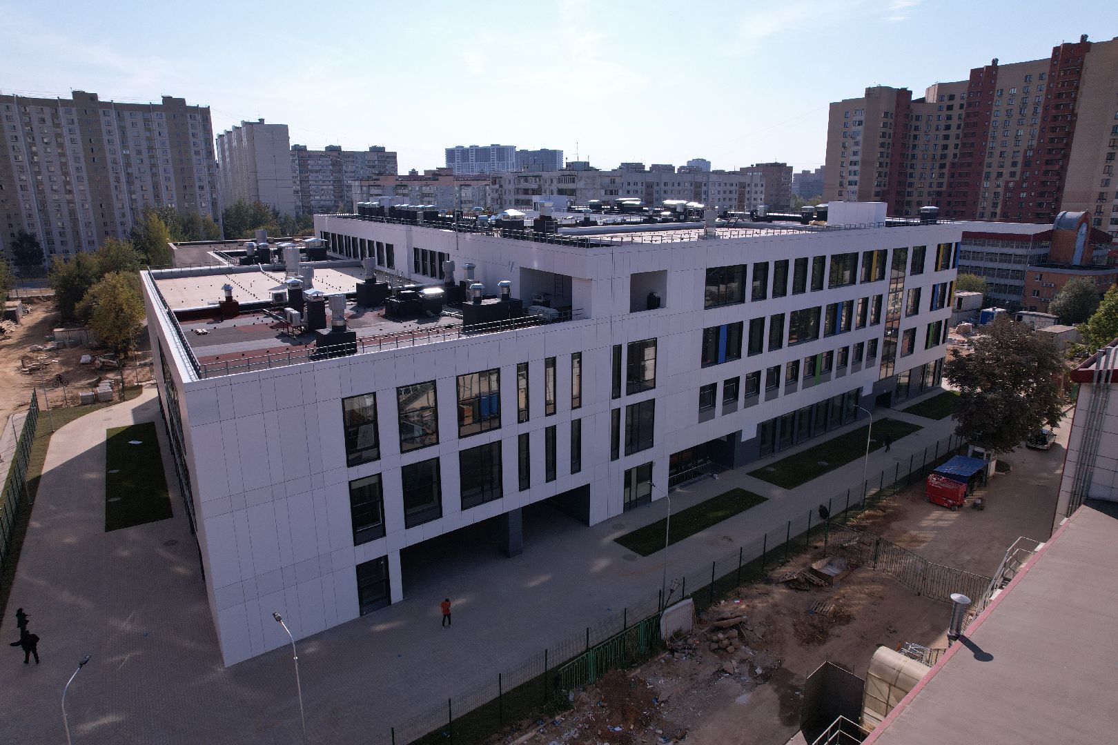 школа, одинцово, образование,видео с коптера,