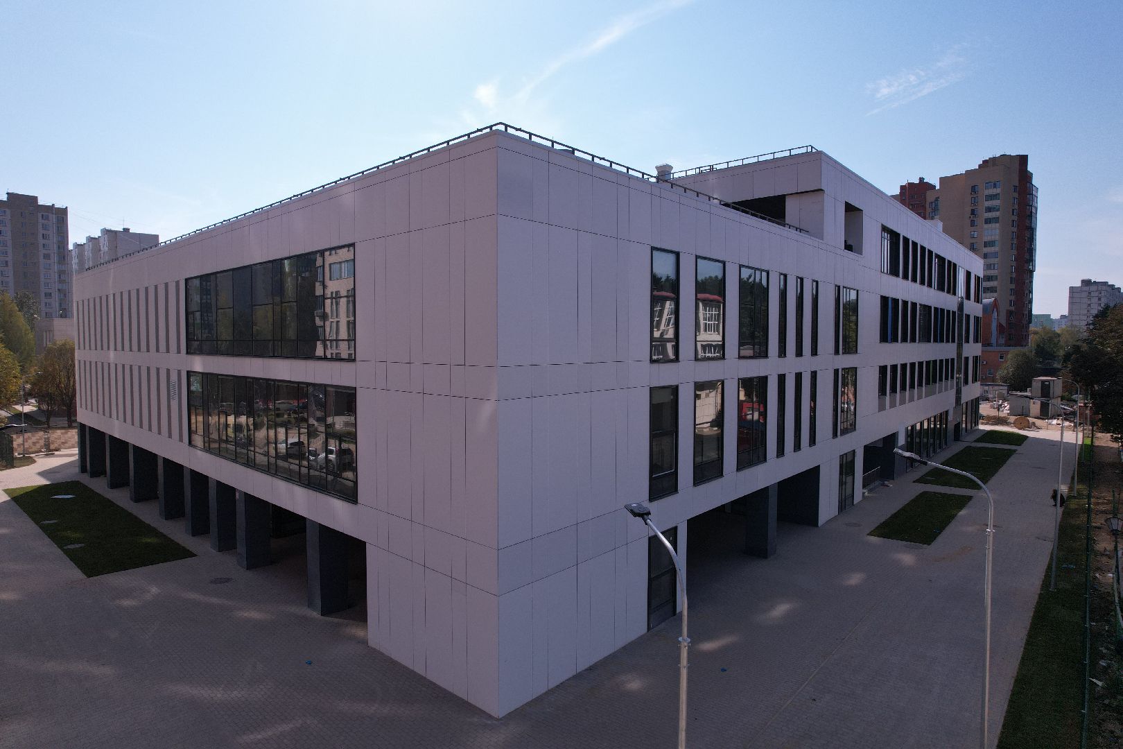 школа, одинцово, образование,видео с коптера,