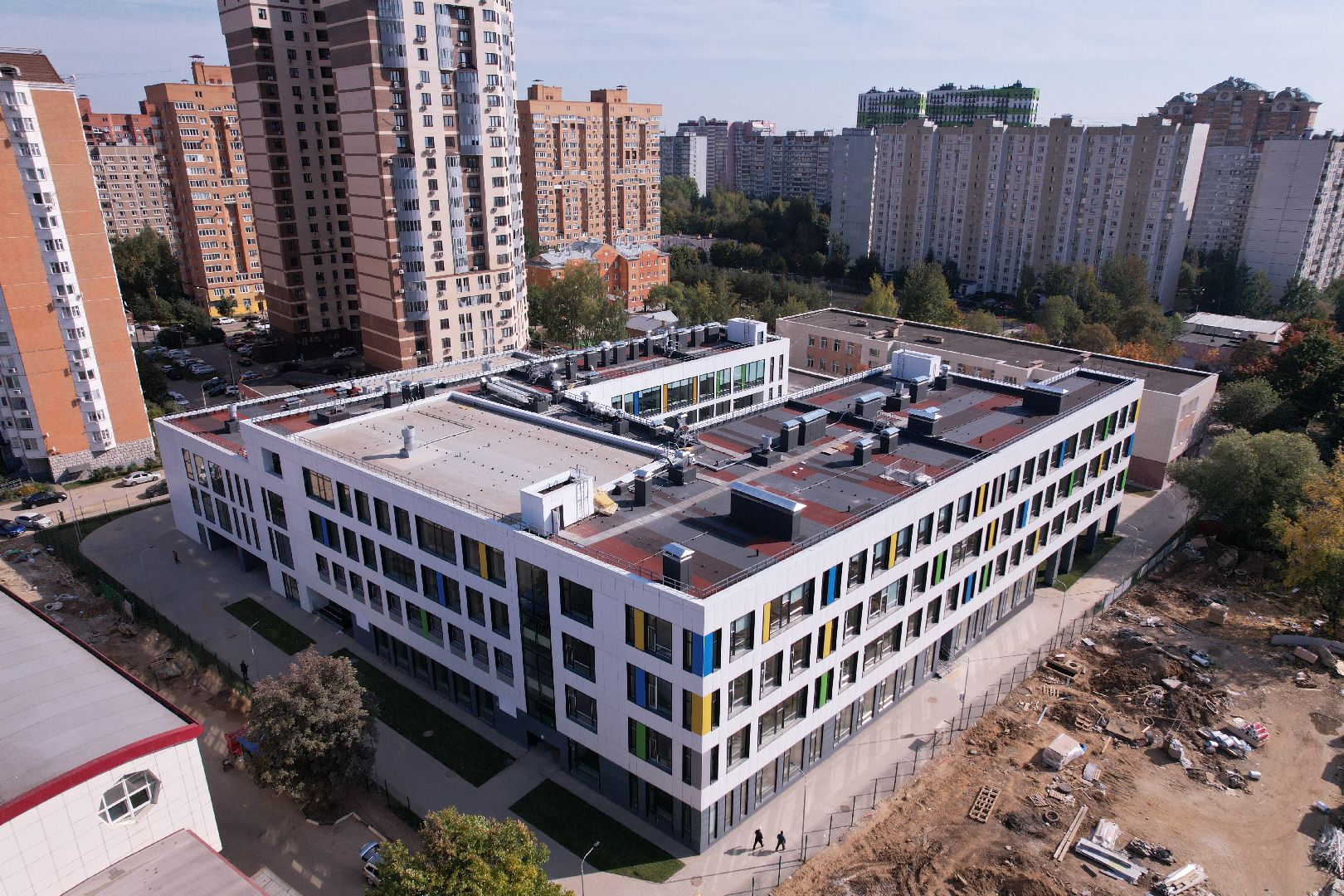 школа, одинцово, образование,видео с коптера,