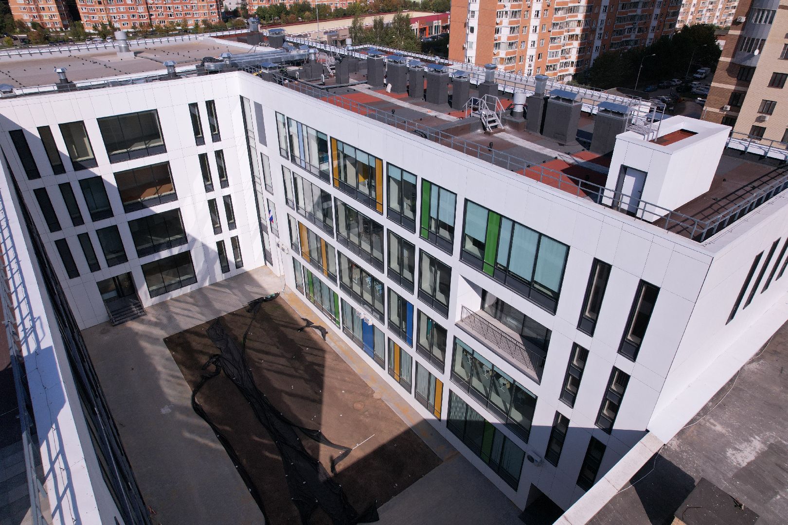 школа, одинцово, образование,видео с коптера,