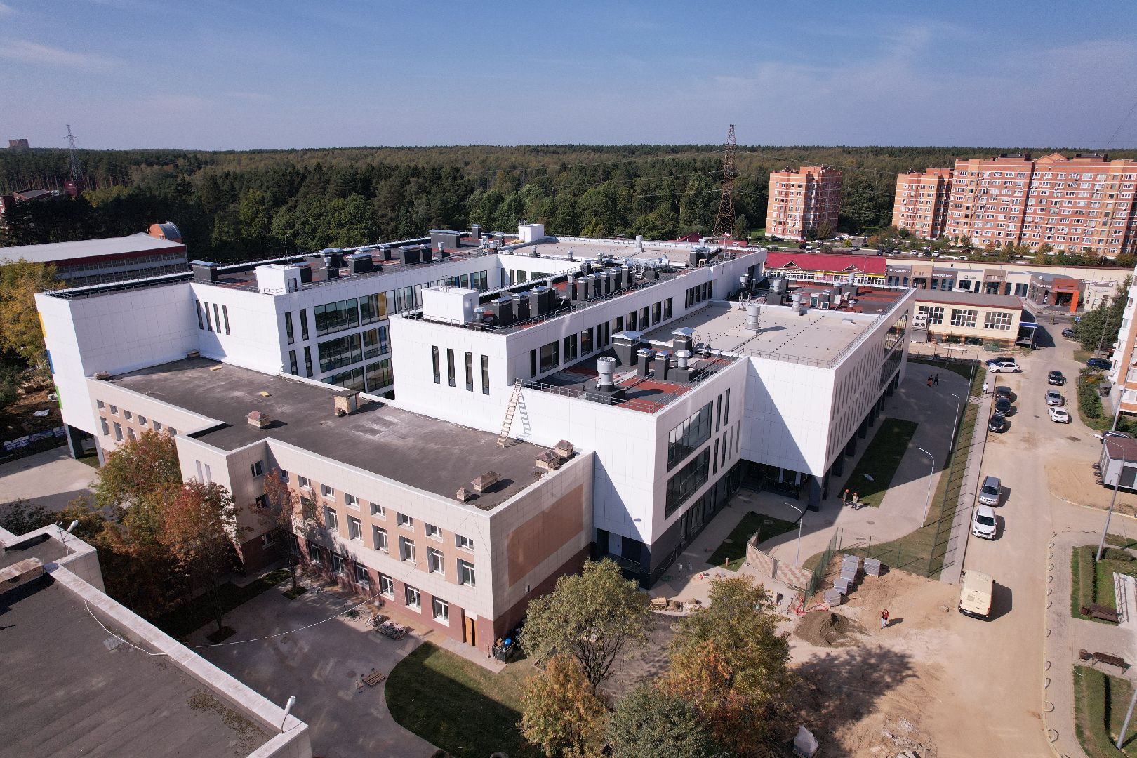 школа, одинцово, образование,видео с коптера,