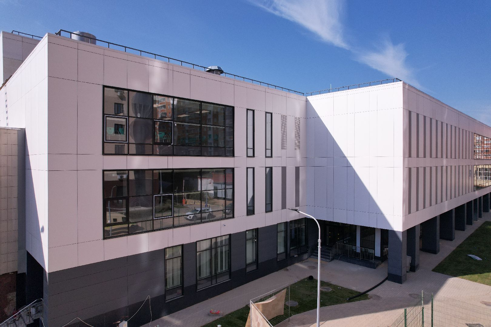 школа, одинцово, образование,видео с коптера,