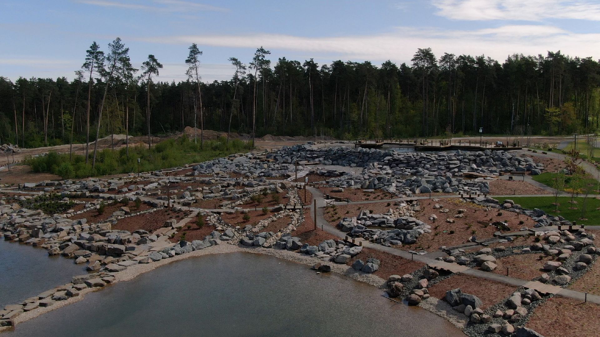 малевич, парк, одинцово,видео с коптера,