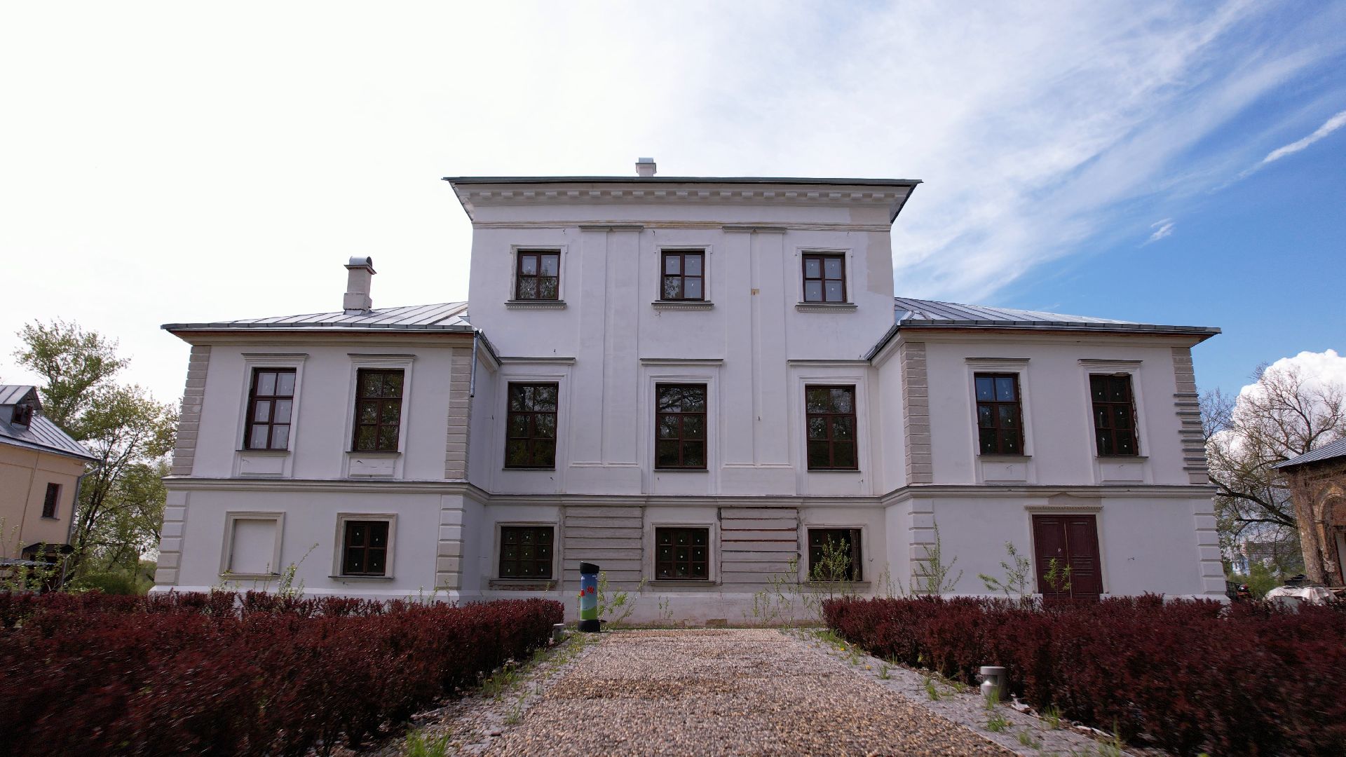 лажечников, воскресенск, усадьба,видео с коптера,