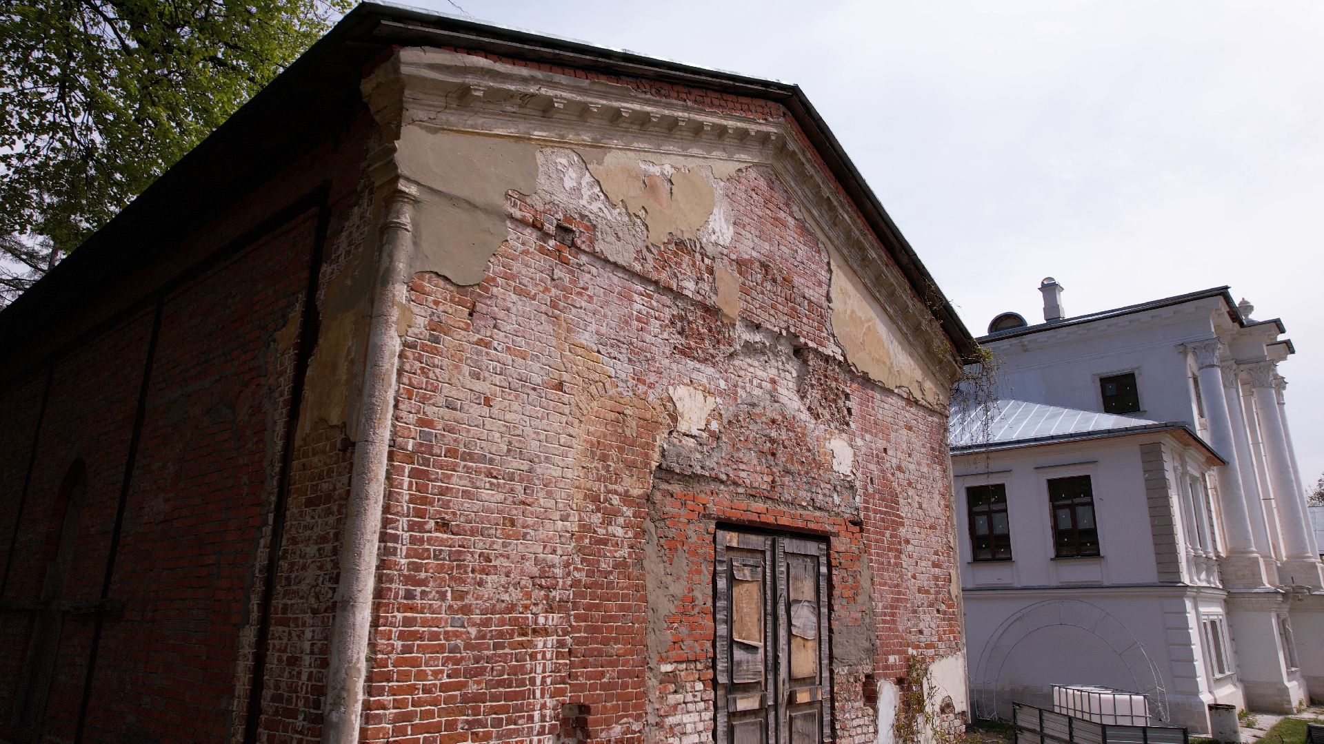 лажечников, воскресенск, усадьба,видео с коптера,